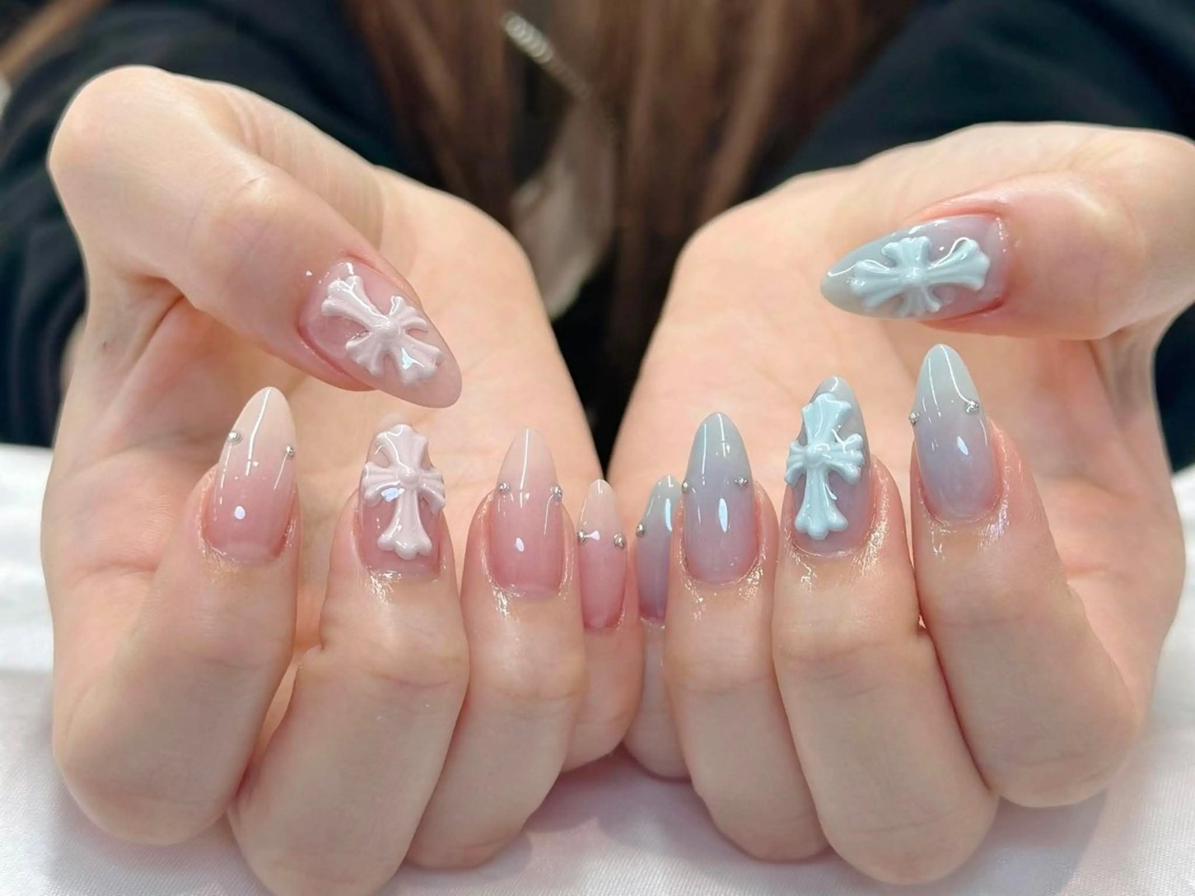 ネイル ハンドネイル ゆき このネイルデザイン