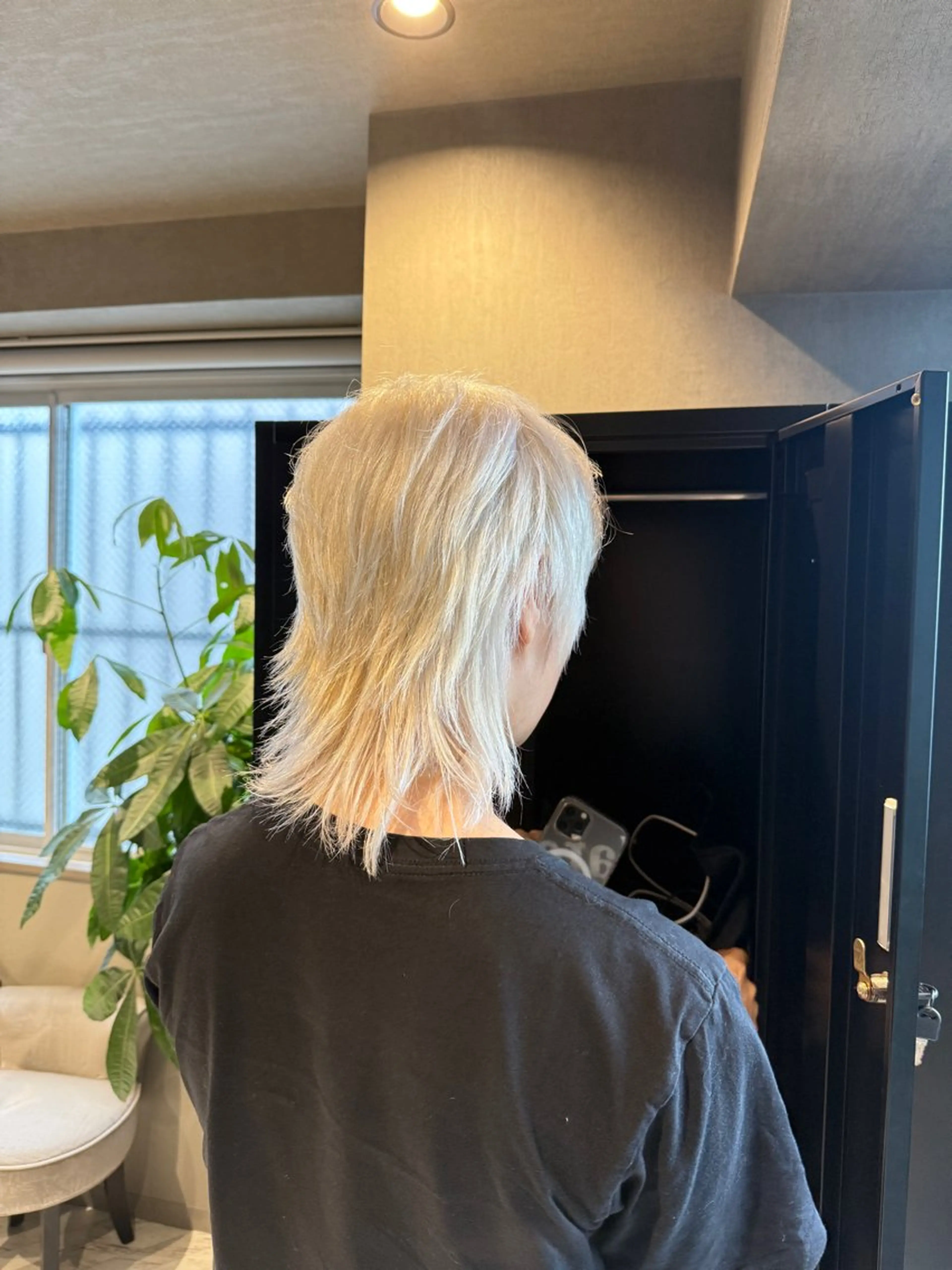 ショート ヘアカラー ハイトーンカラー 縮毛矯正/ジャックのヘアスタイル