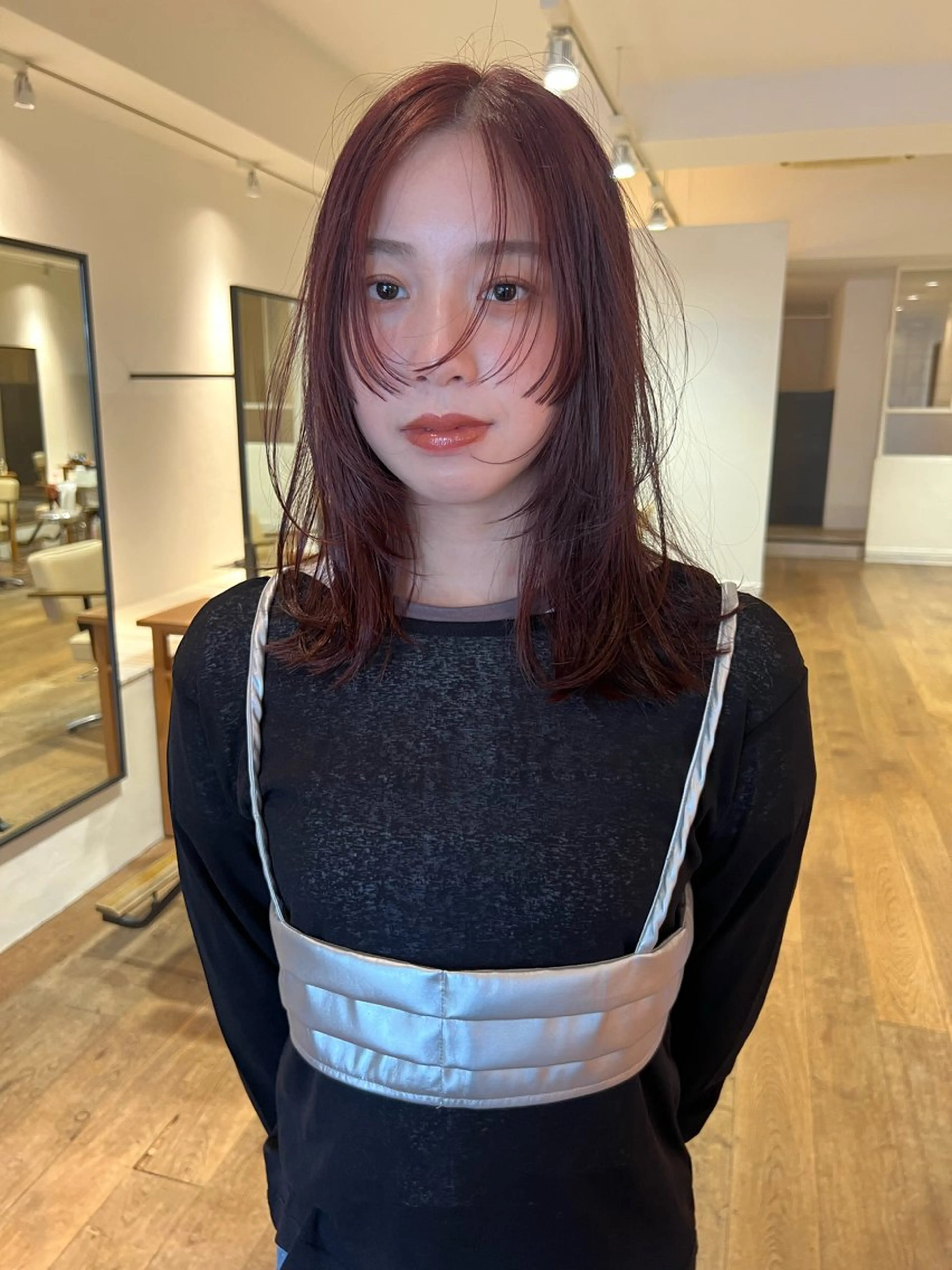 カット＋髪質改善カラー＋3stepトリートメントの写真