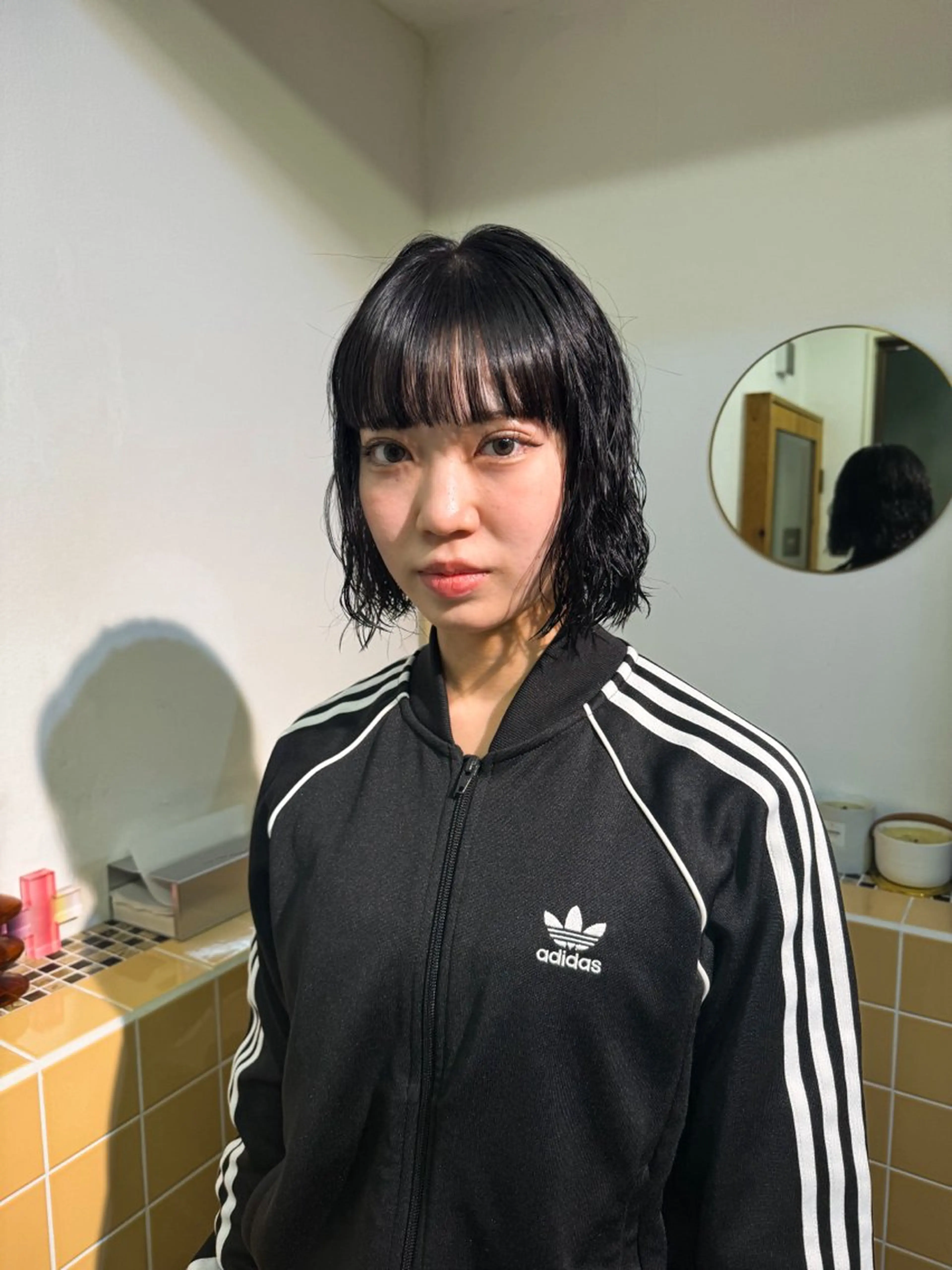 ミディアム パーマ ミディアムパーマ Seeknext // Rukaのヘアスタイル