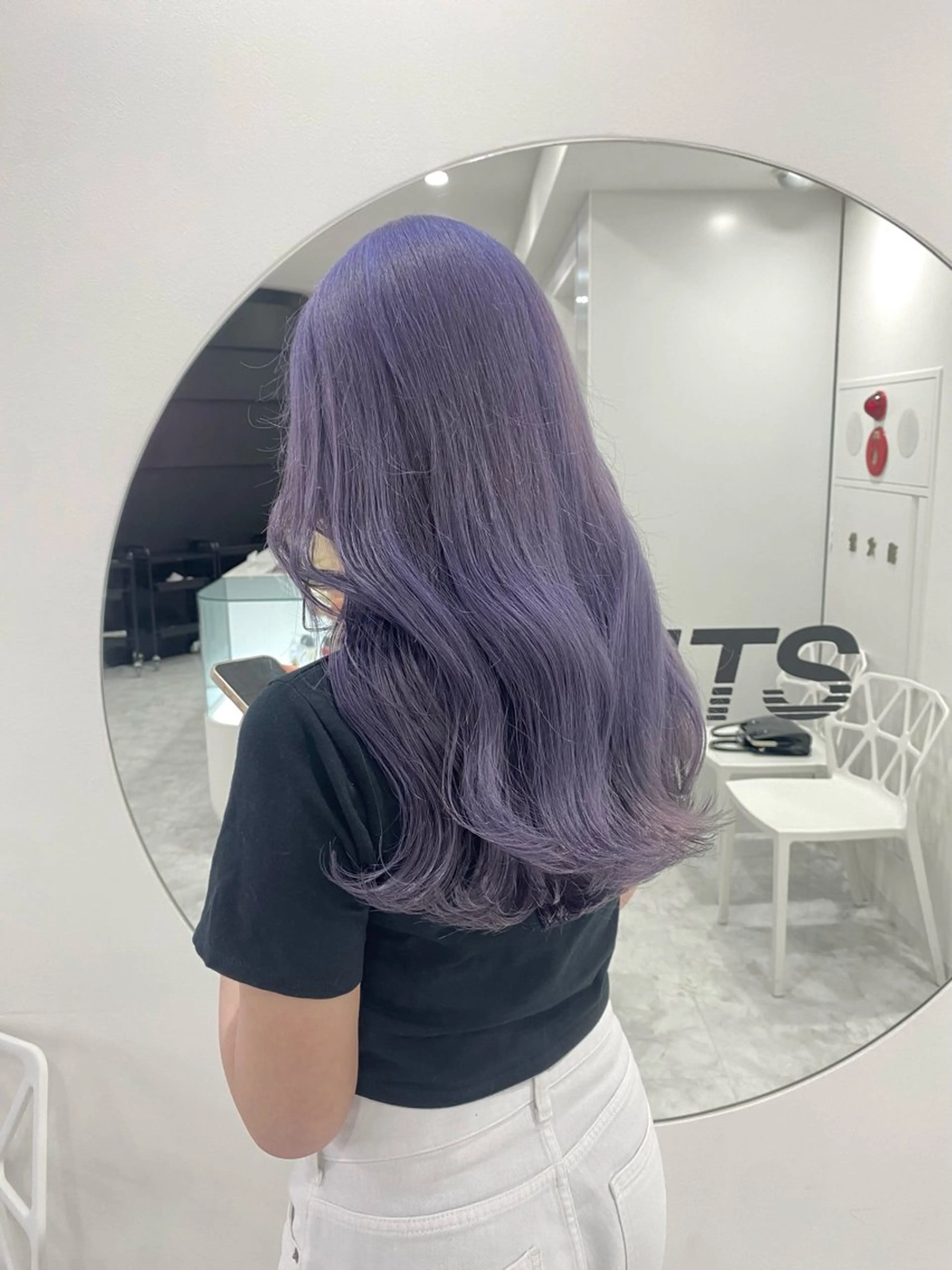 ロング カラー ヘアカラー トリートメント 韓国アイドル🤍ブリ ーチカラー🤍わかなのヘアスタイル