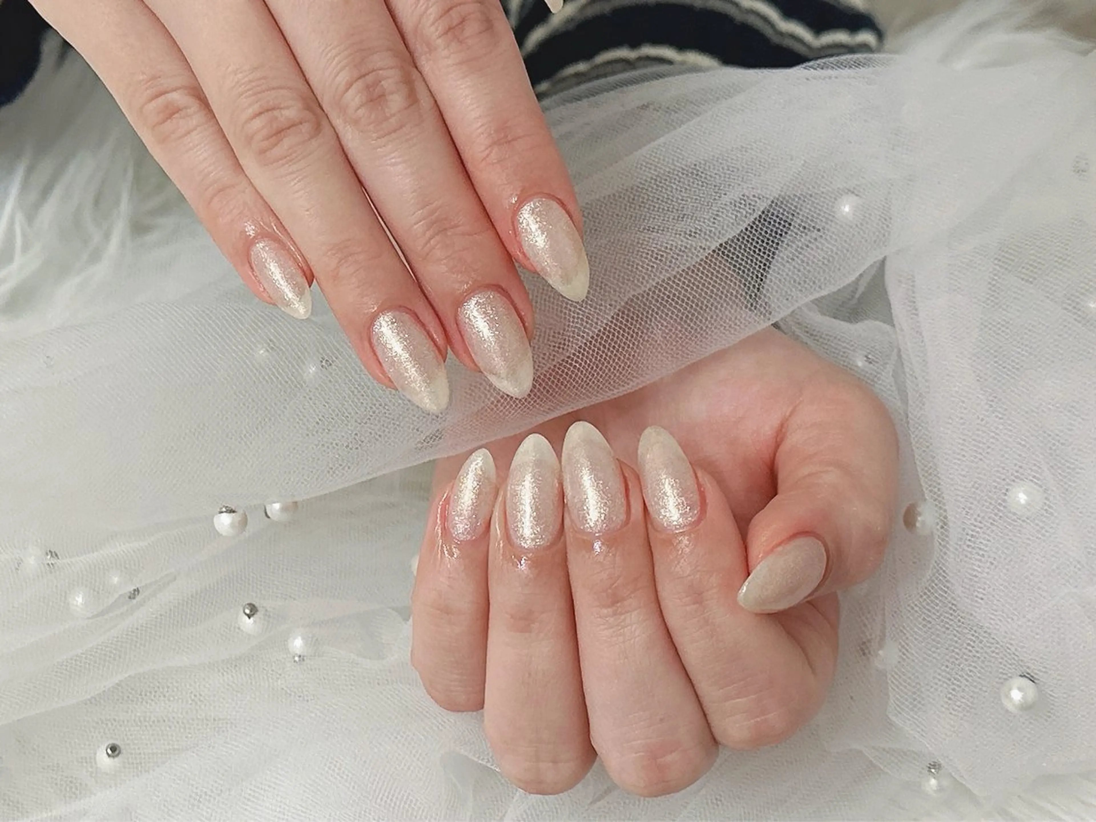 ネイル ハンドネイル Eclat〔ｴｸﾗ〕 MOEKA𝜗𝜚*のネイルデザイン