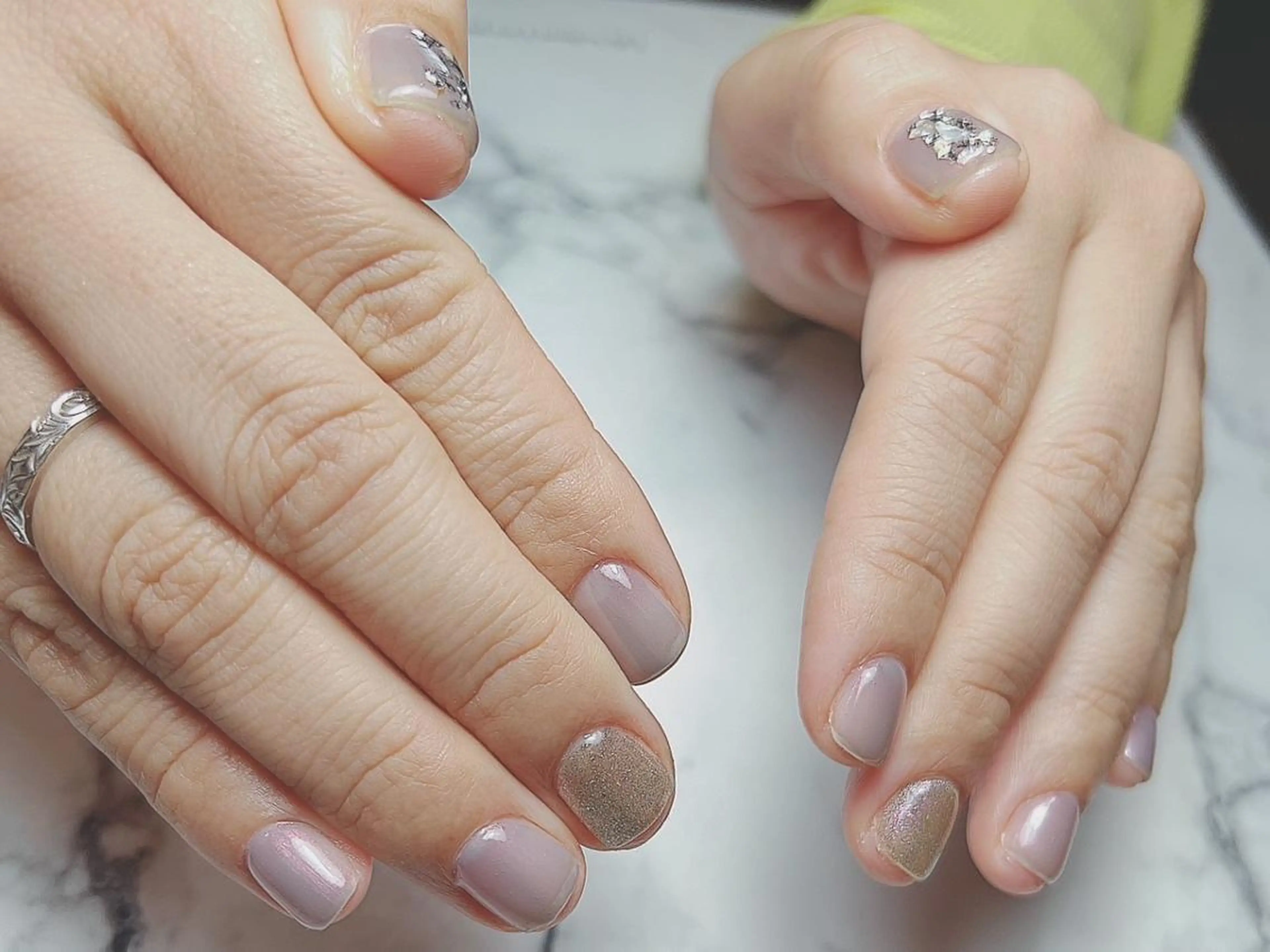 ネイル アートネイル ロングネイル 持ち込み シンプルネイル ハンドネイル Nailist Honamiのネイルデザイン