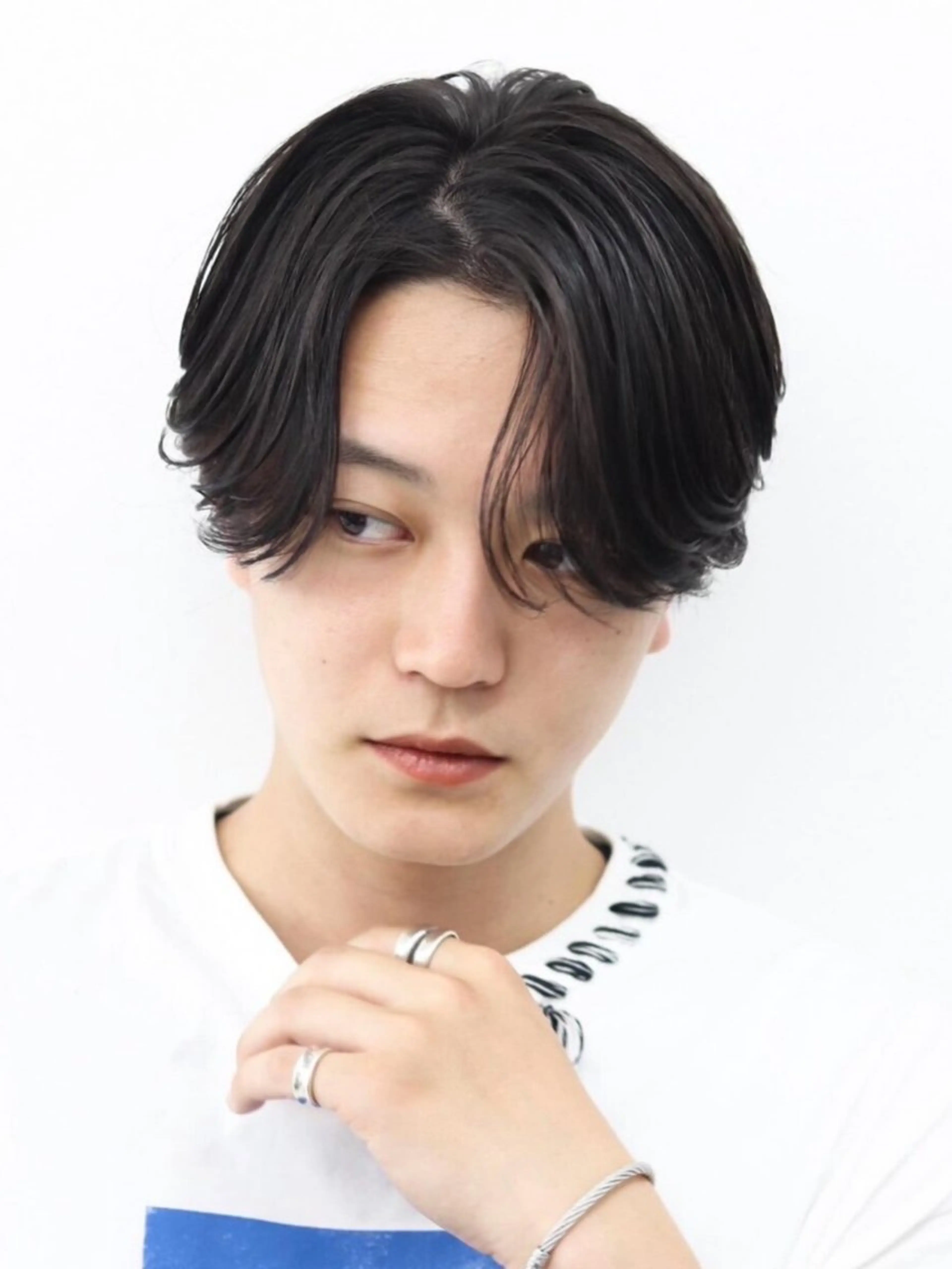 ミディアム メンズ カット パーマ職人🔥/短髪 執行役員/YUTAのヘアスタイル