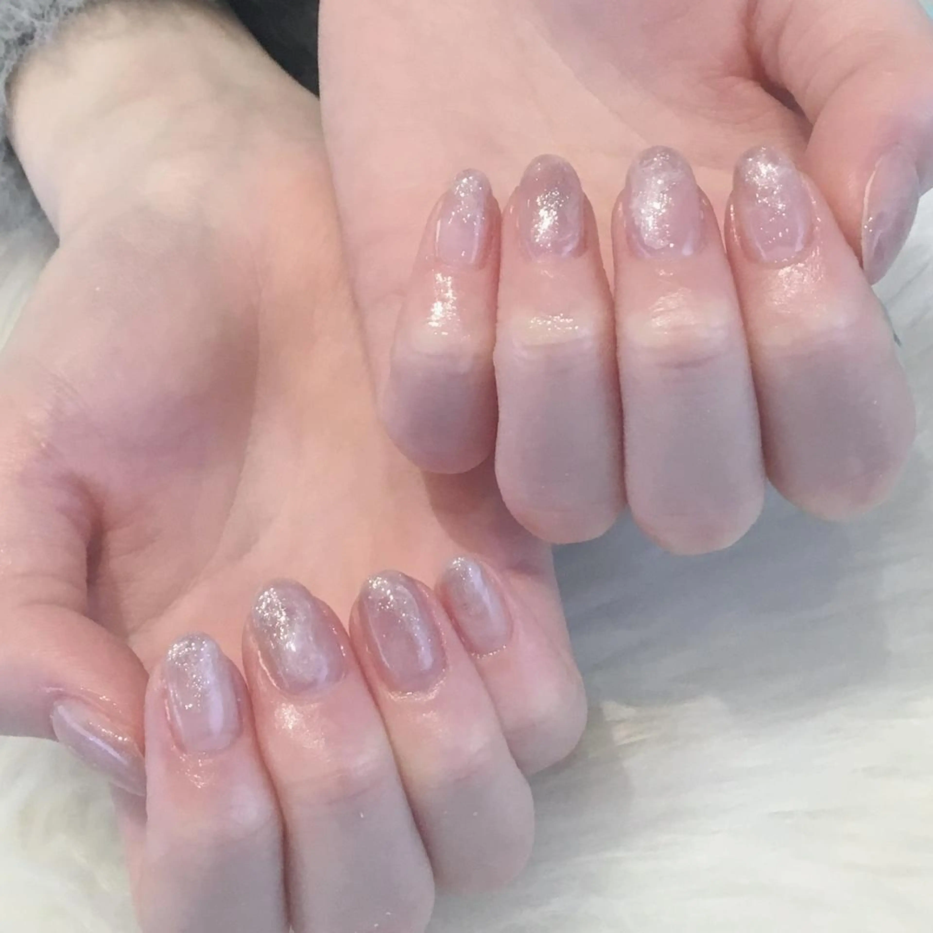 ネイル シンプルネイル ハンドネイル Kanai Harukaのネイルデザイン