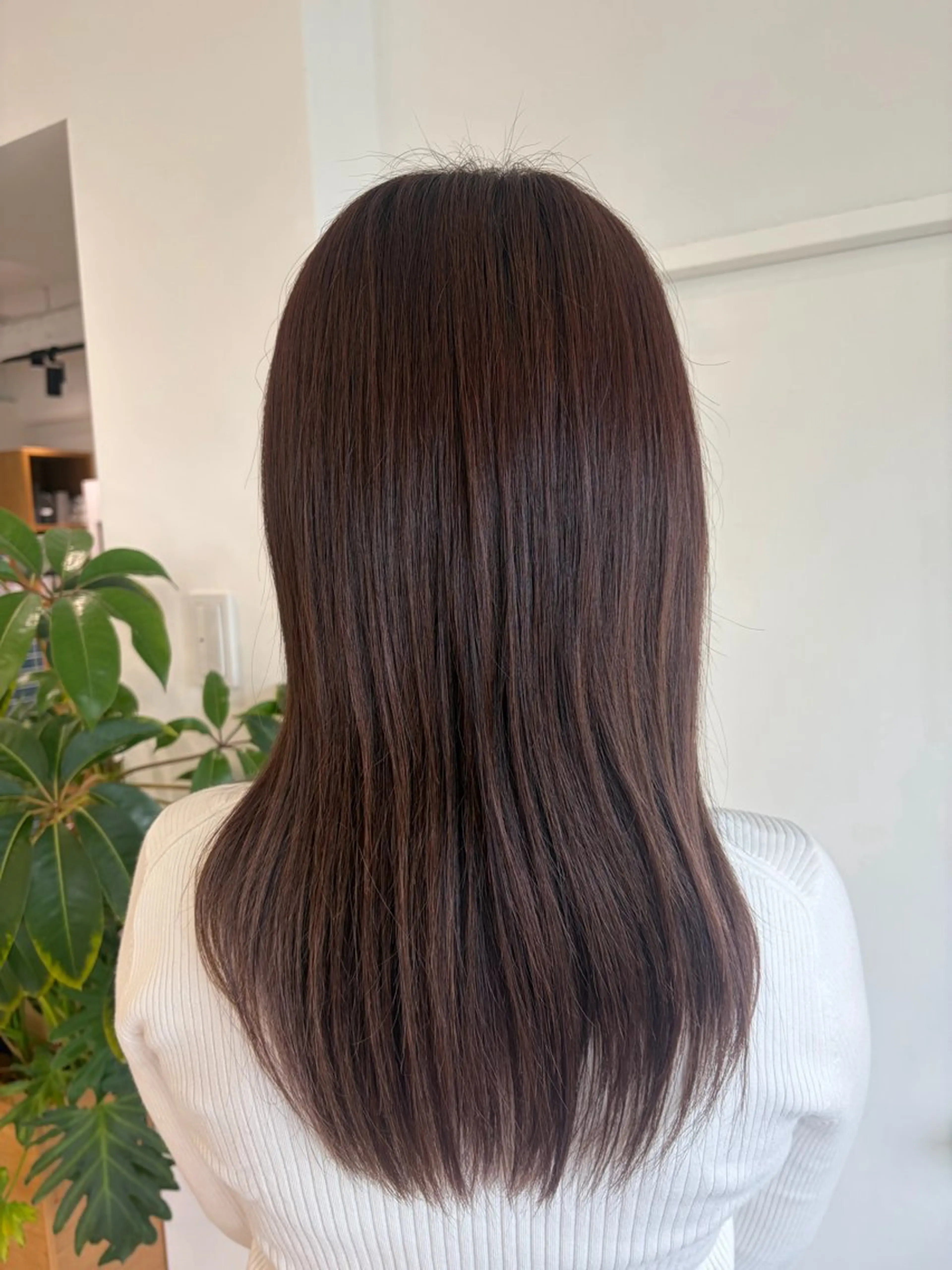 ロング カット ヘアカラー トリートメント 暖色カラー/レイヤー スタイル みはる🌙のヘアスタイル