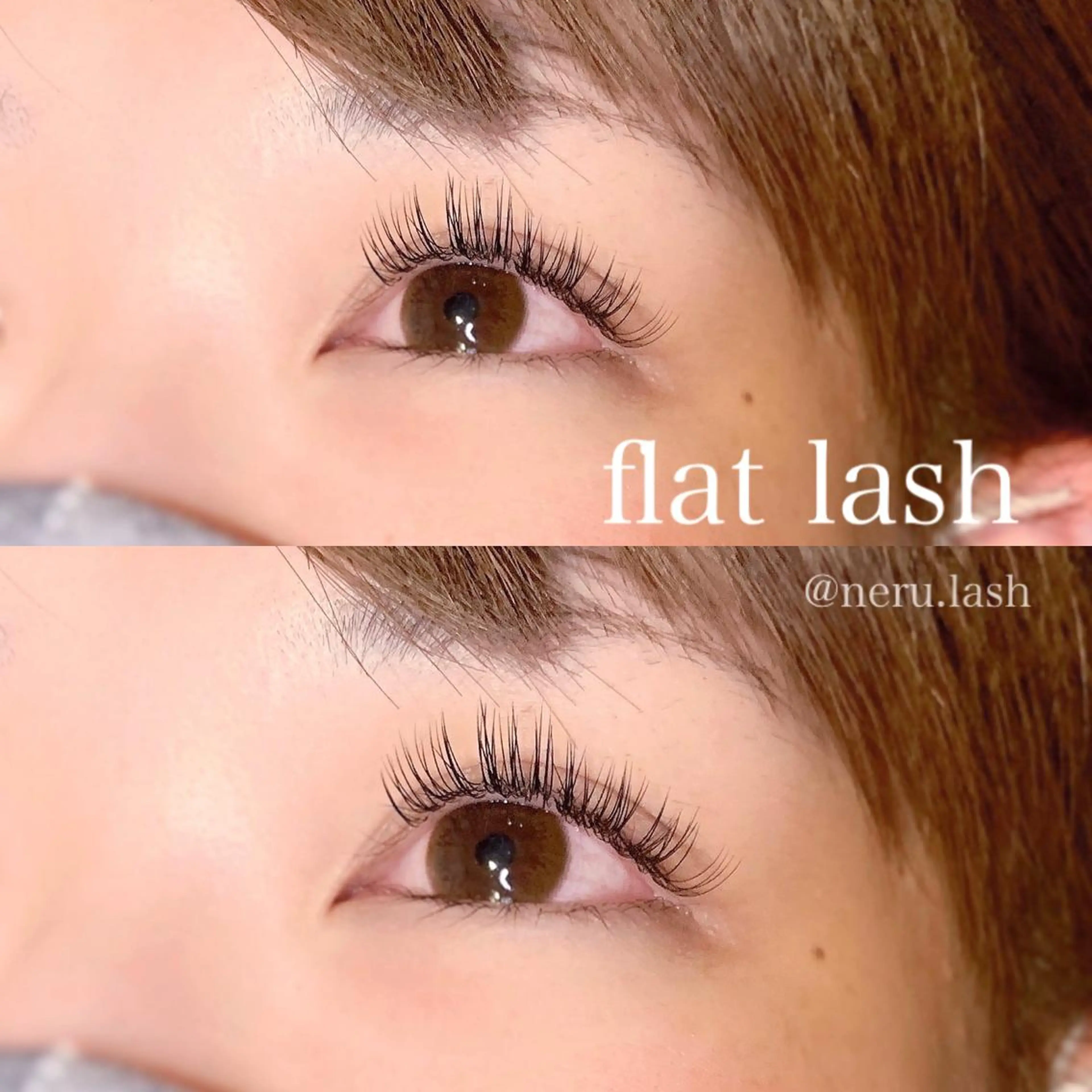 マツエク・マツパ NERU  lash&brow所属・鈴木 音瑠のマツエク・マツパデザイン