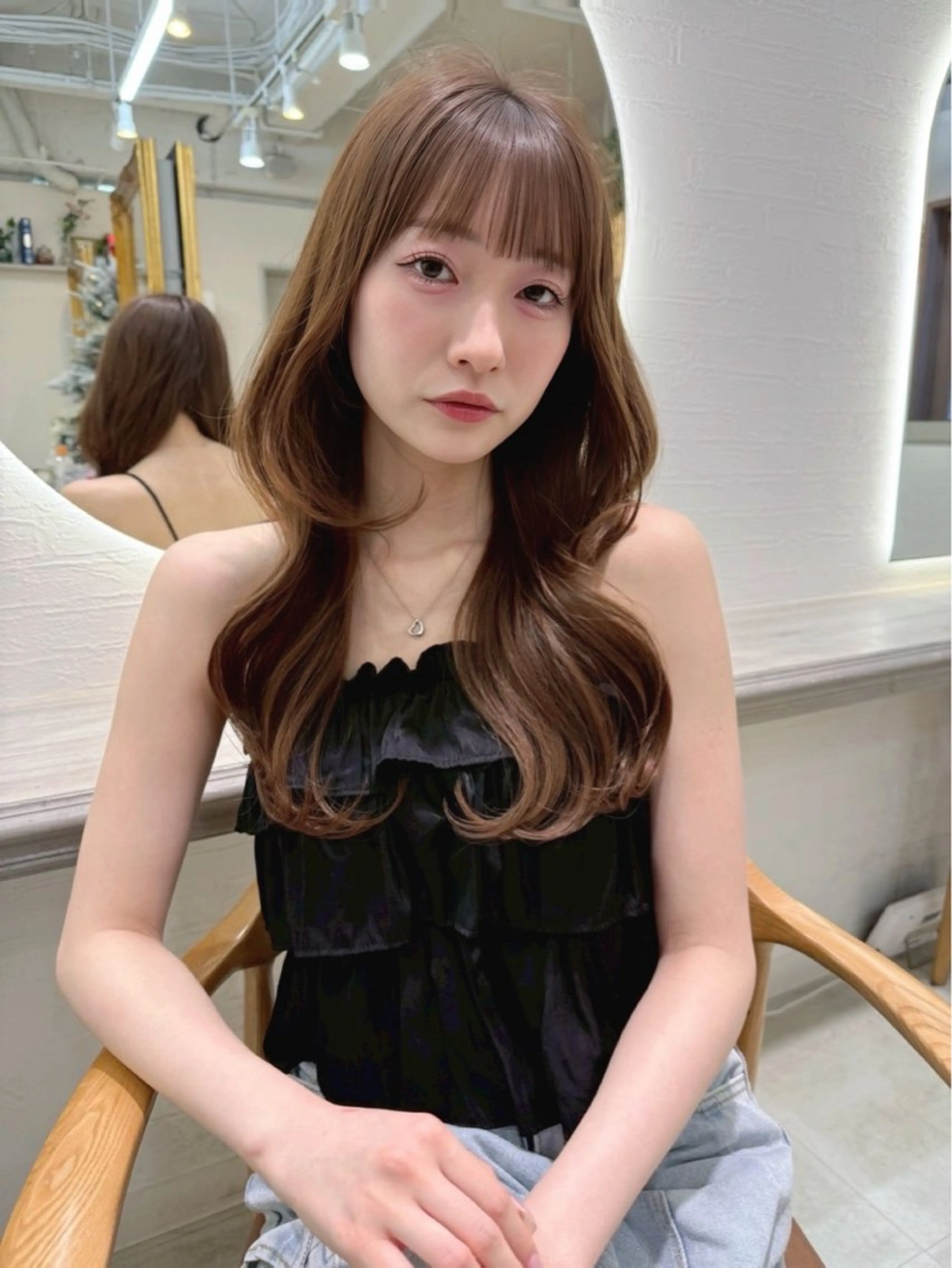 ロング 小林 美月  透明感カラーのヘアスタイル