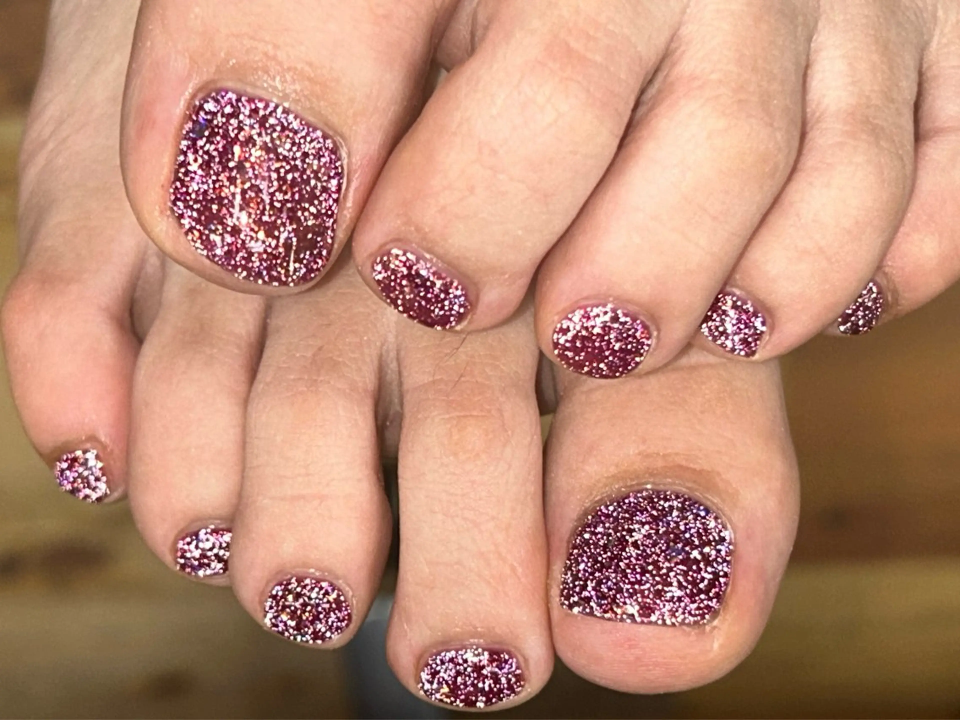 💙Footオフなし💙フラッシュワンカラーの写真