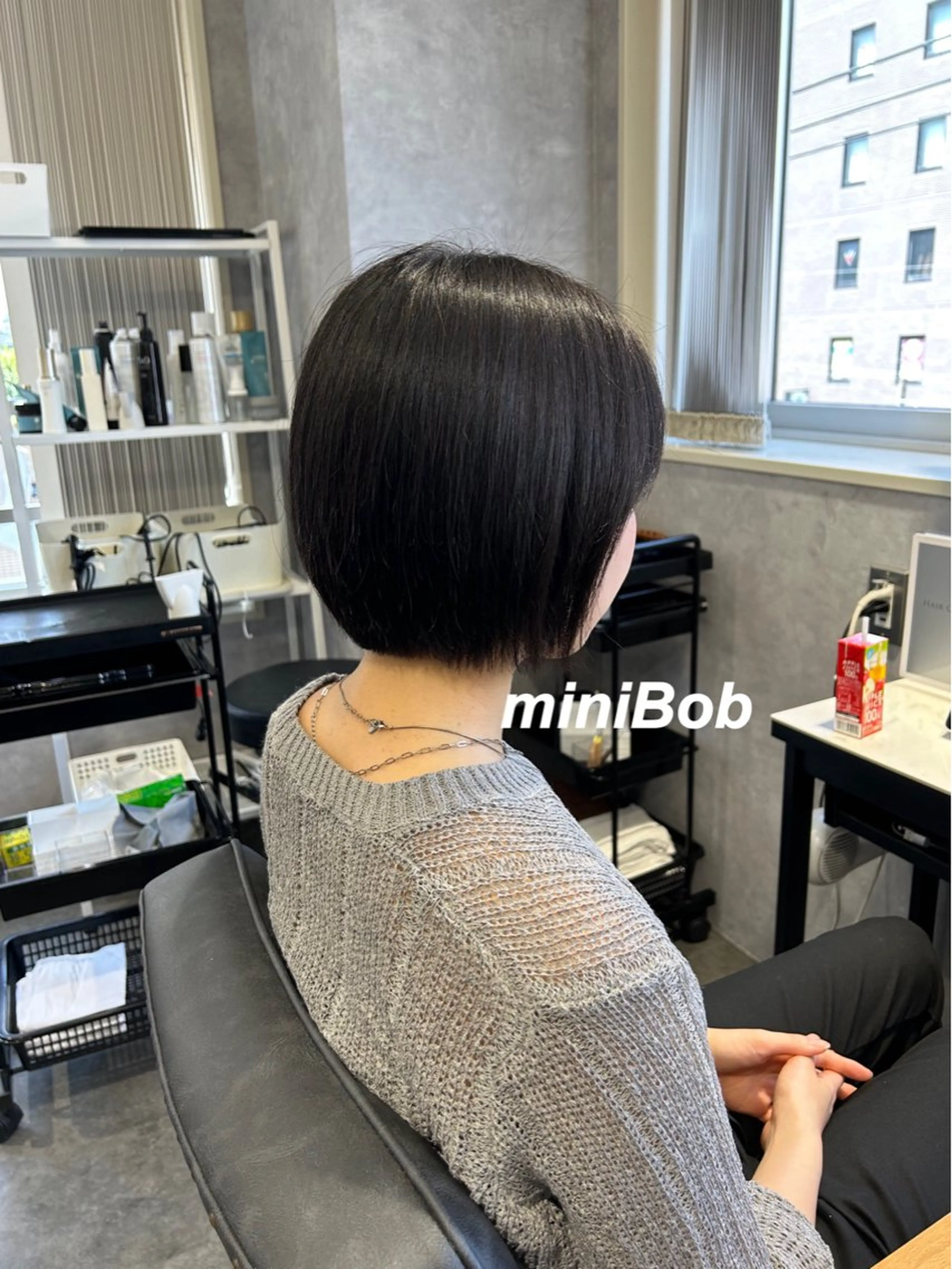 ショート ボブ ショートヘア プルエクステ/インナ ーカラー🦊はるなのヘアスタイル