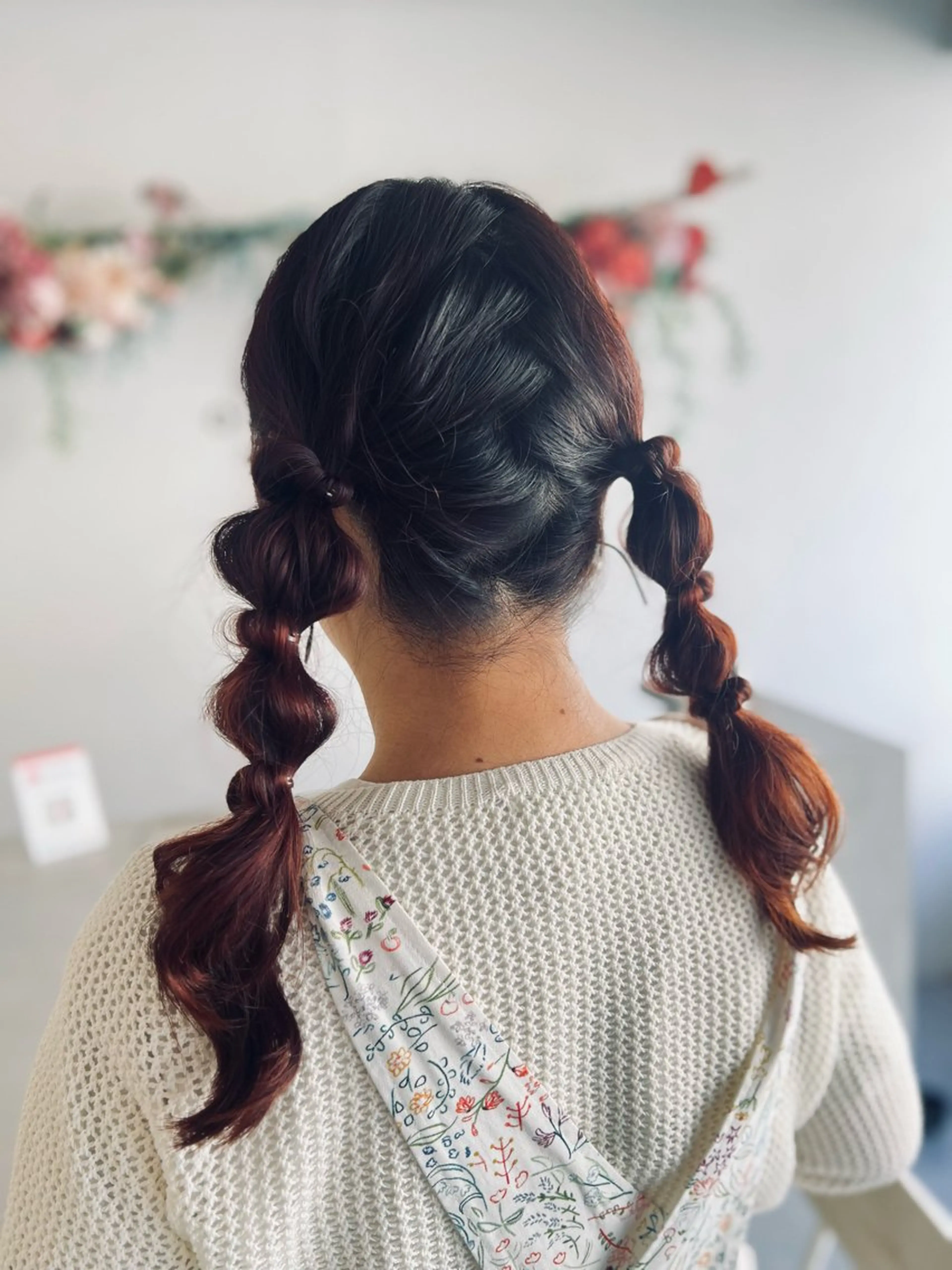 ヘアアレンジ ayaka🌻 艶カラー✨縮毛矯正のヘアスタイル