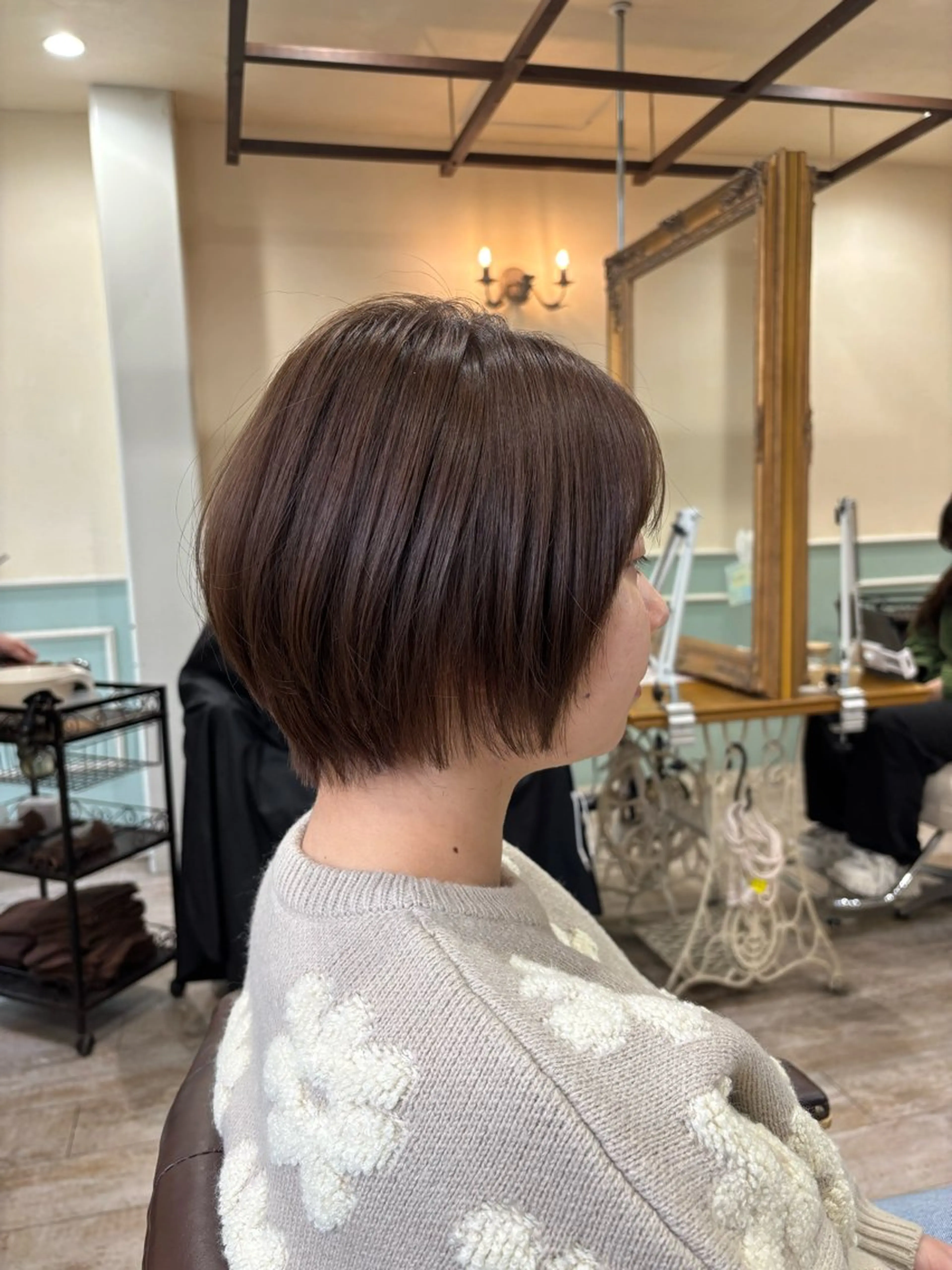 ショート ショートヘア カット ヘアカラー トリートメント 新越谷/ボブ 店長shoukiのヘアスタイル