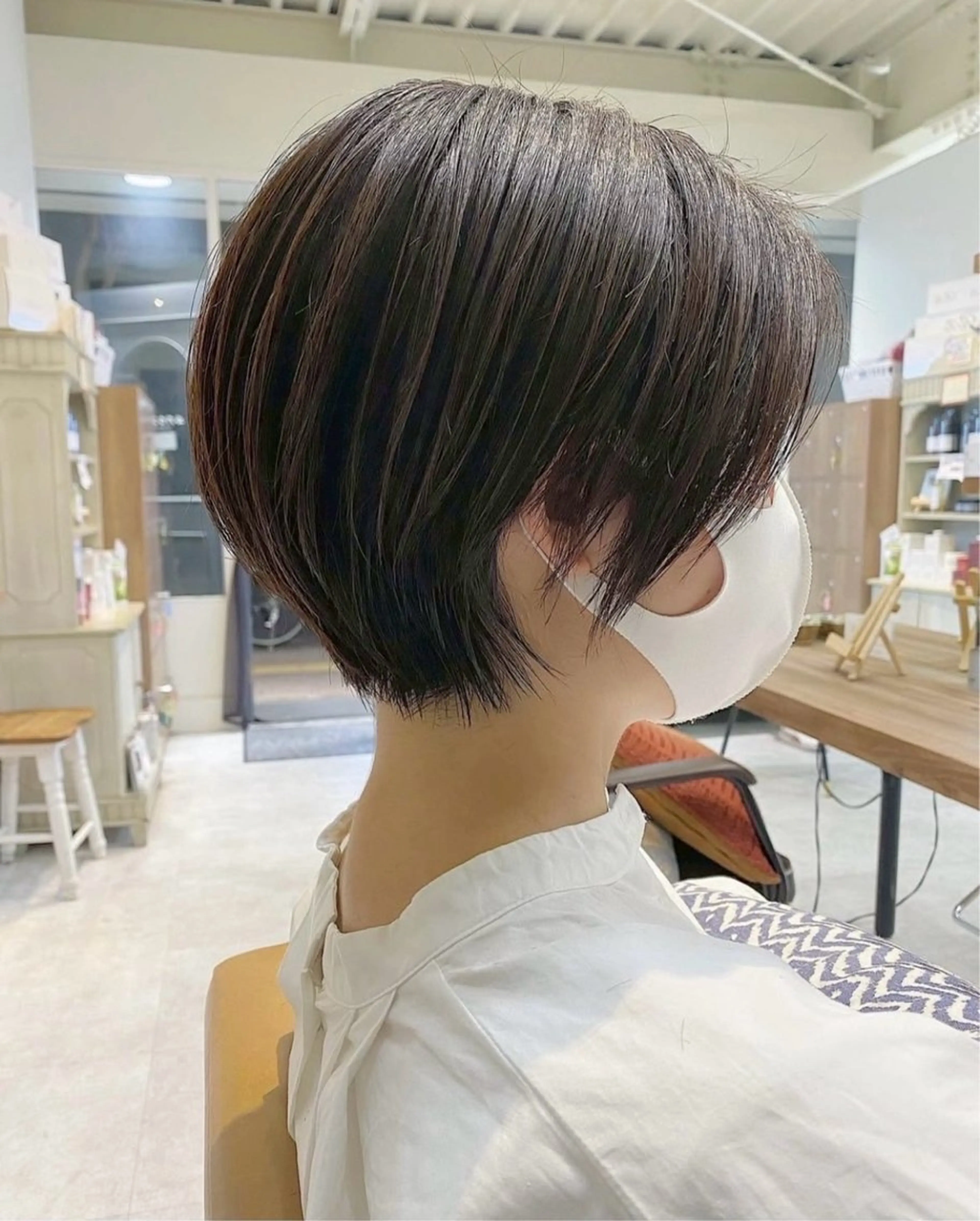 ❄️ショートカット➕カラー➕トリートメントの写真