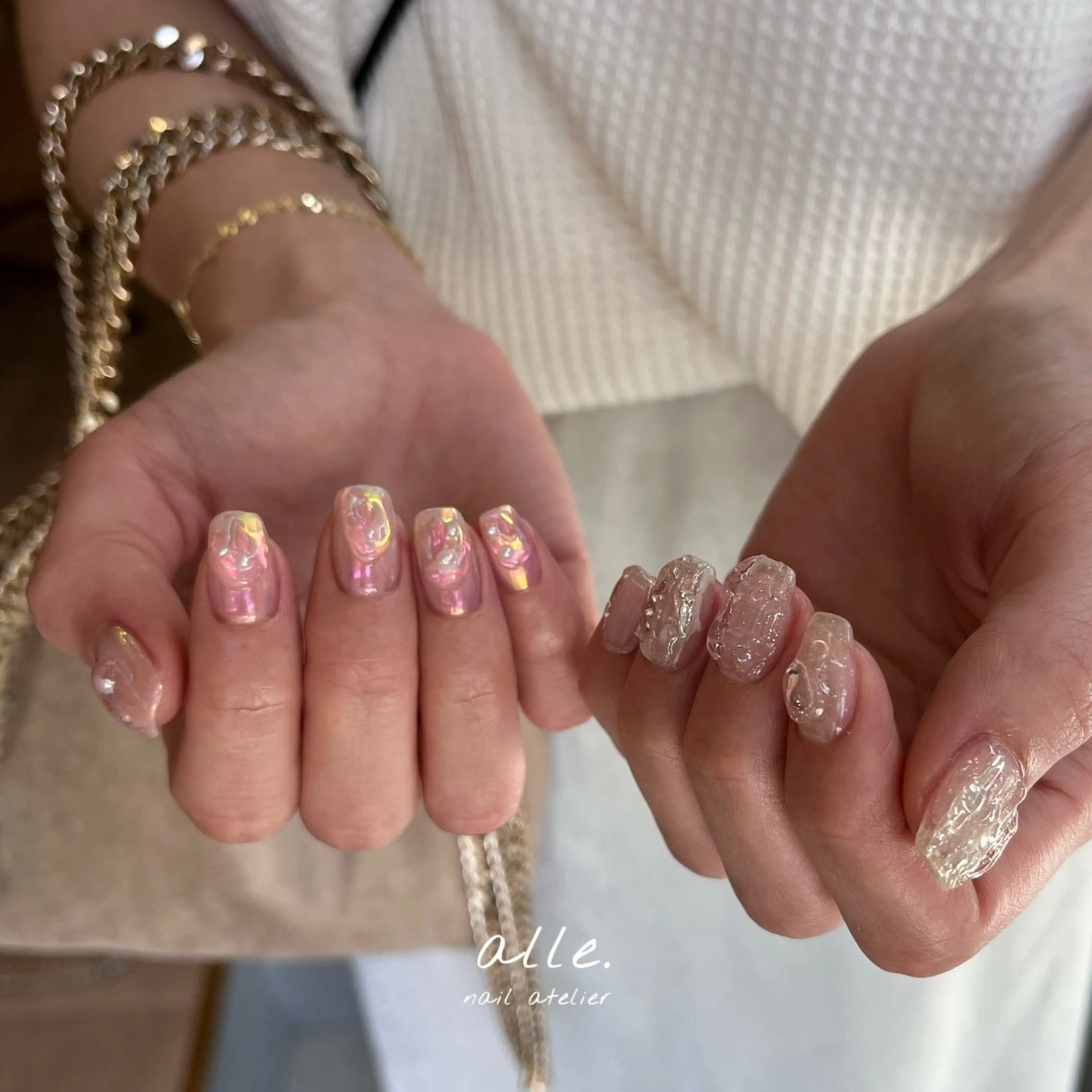 ネイル ハンドネイル atelier alle.のネイルデザイン