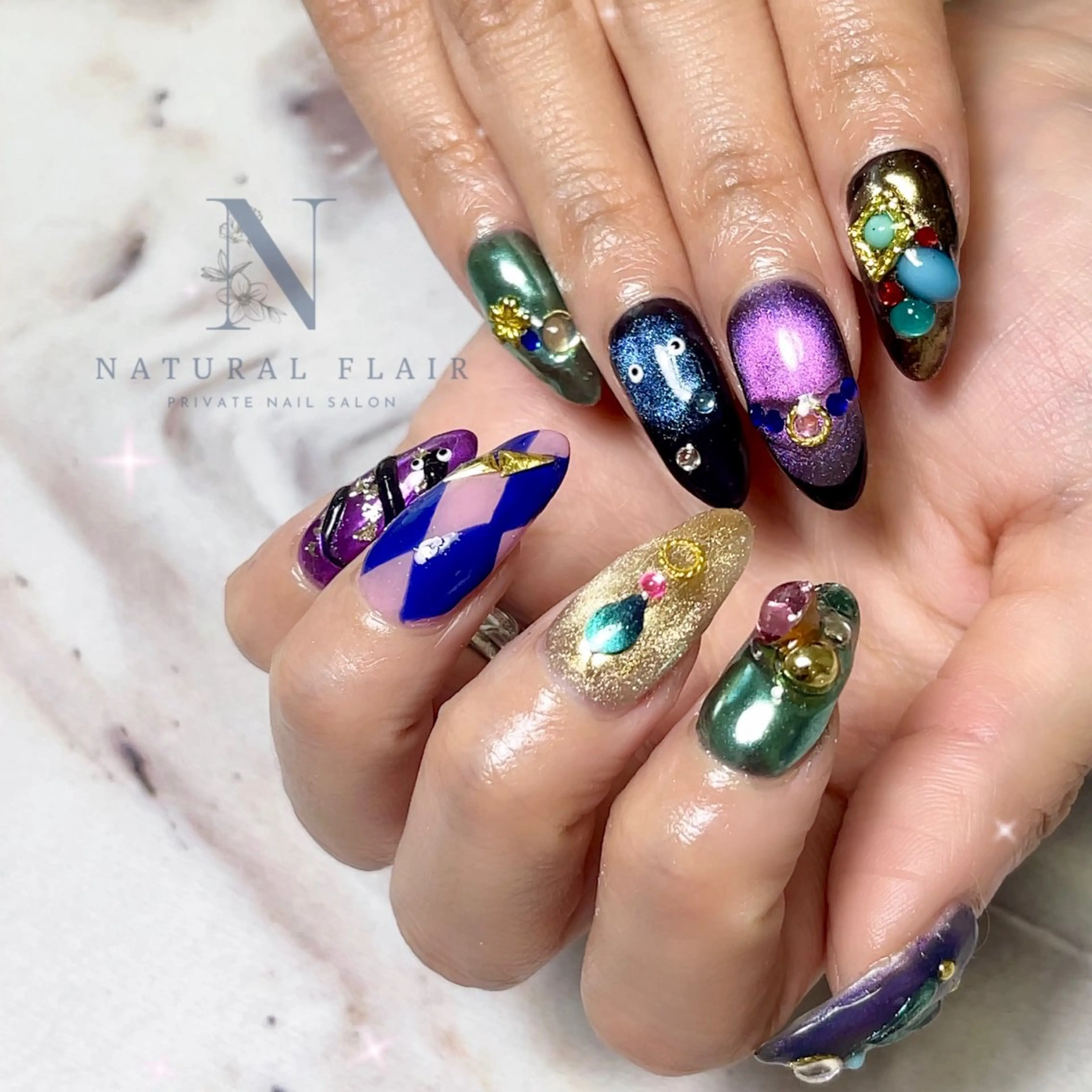 ネイル natural flairのネイルデザイン