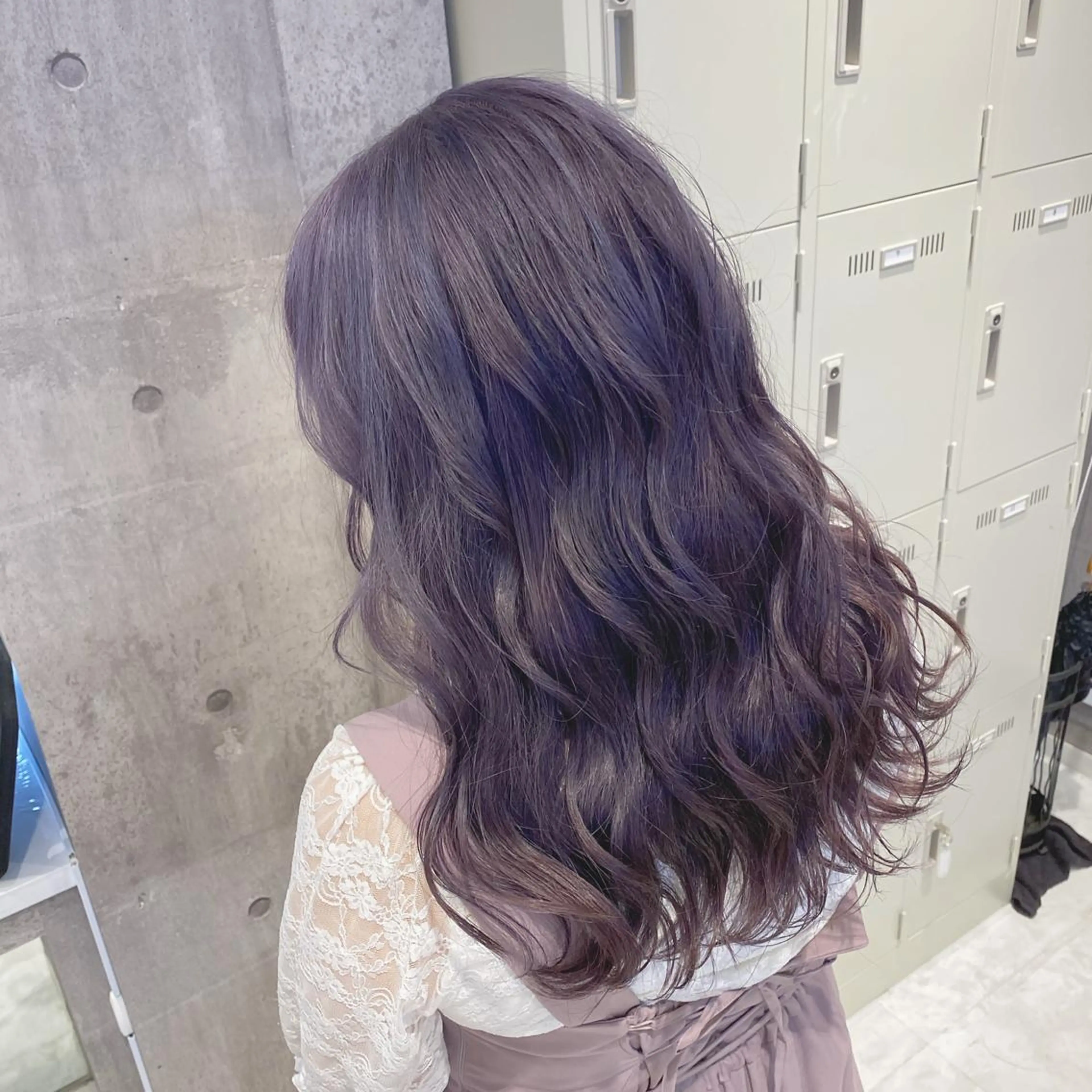 セミロング 🤍ムラ修正ブリーチ 🤍原宿/YUUのヘアスタイル