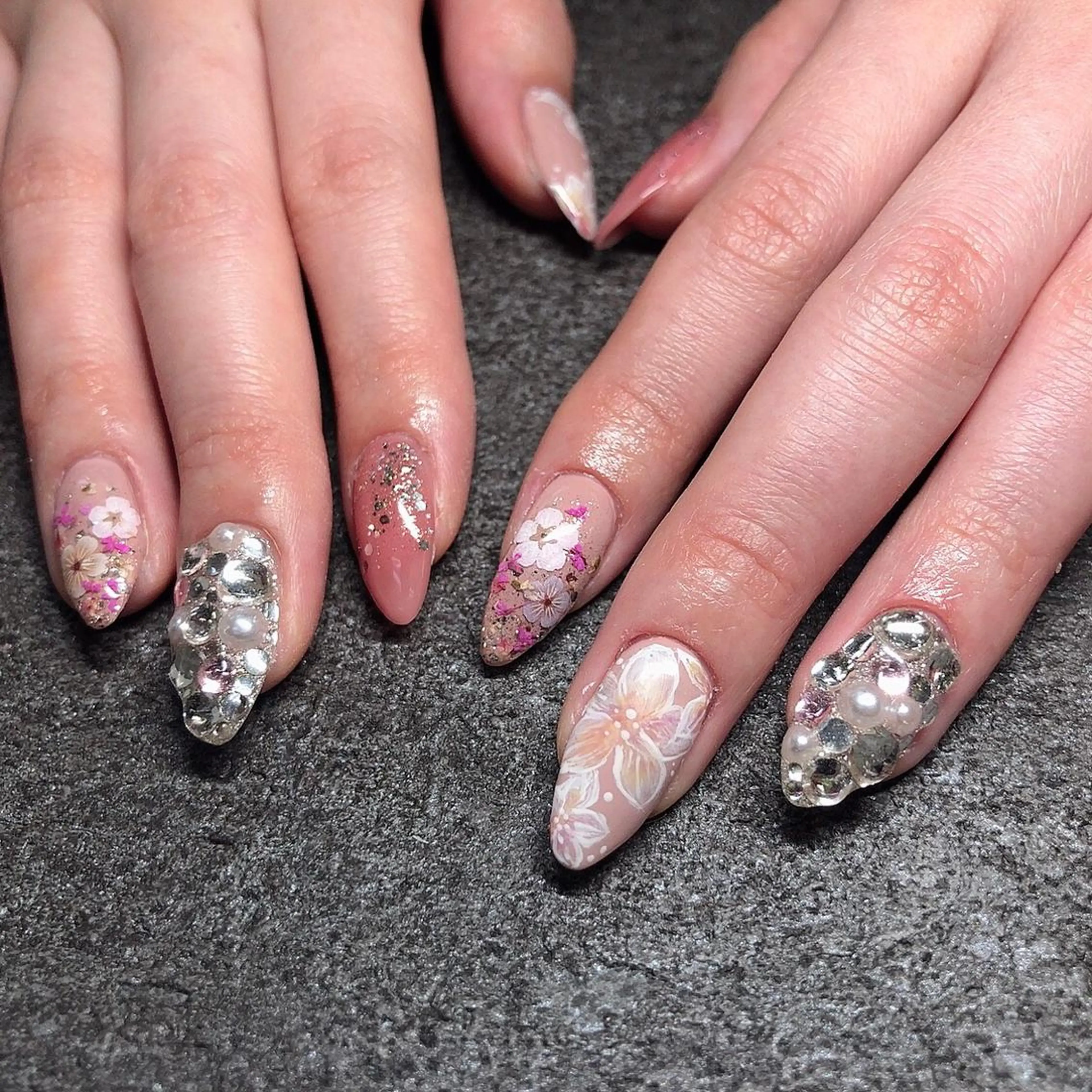 ネイル 持ち込み ハンドネイル 【Yappy🌈】 💖P-tanaのネイルデザイン