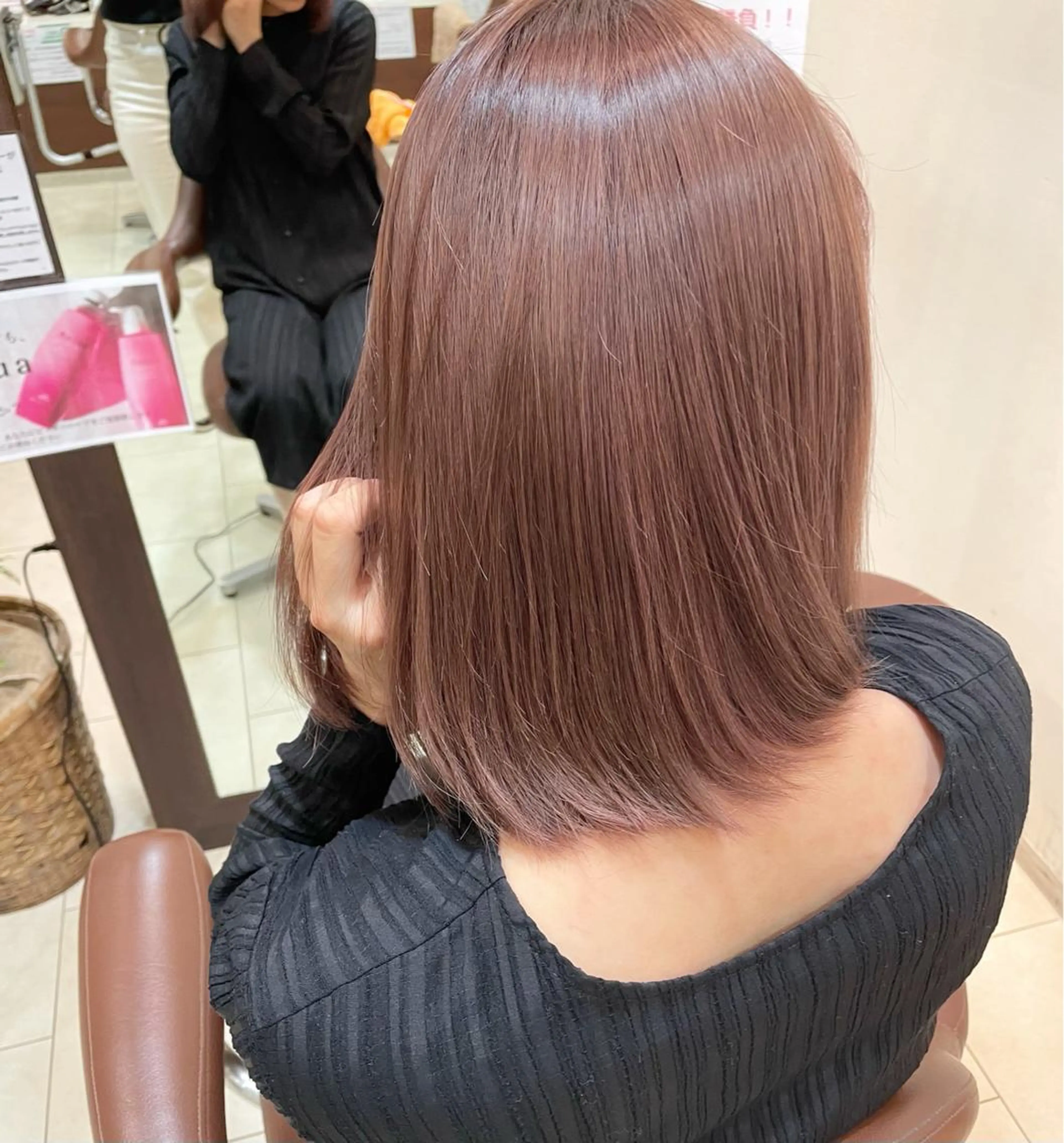 ミディアム 天王寺ハイトーン rinkaのヘアスタイル