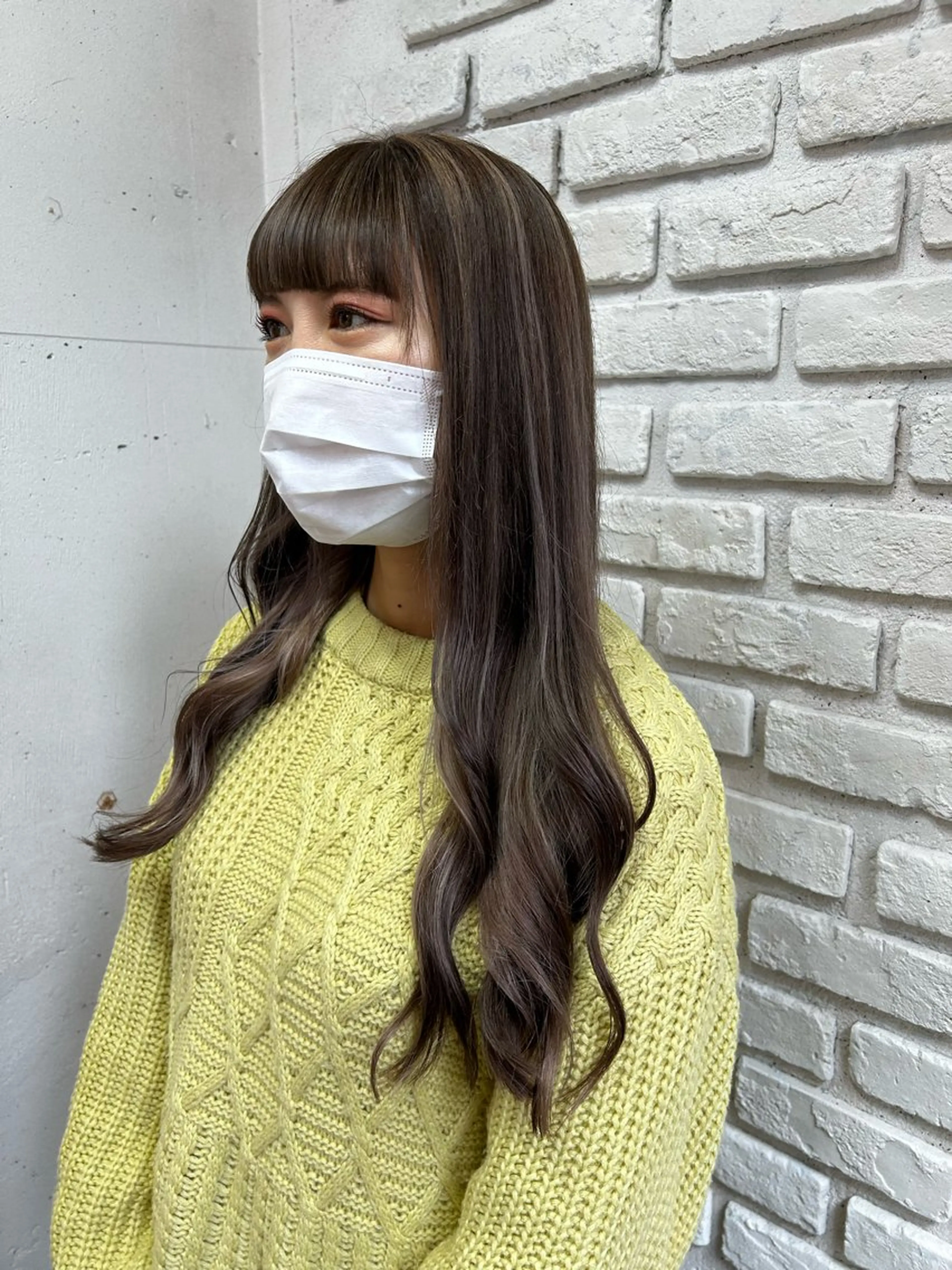 ロング ハイライト ショートカット 船木🫡のヘアスタイル