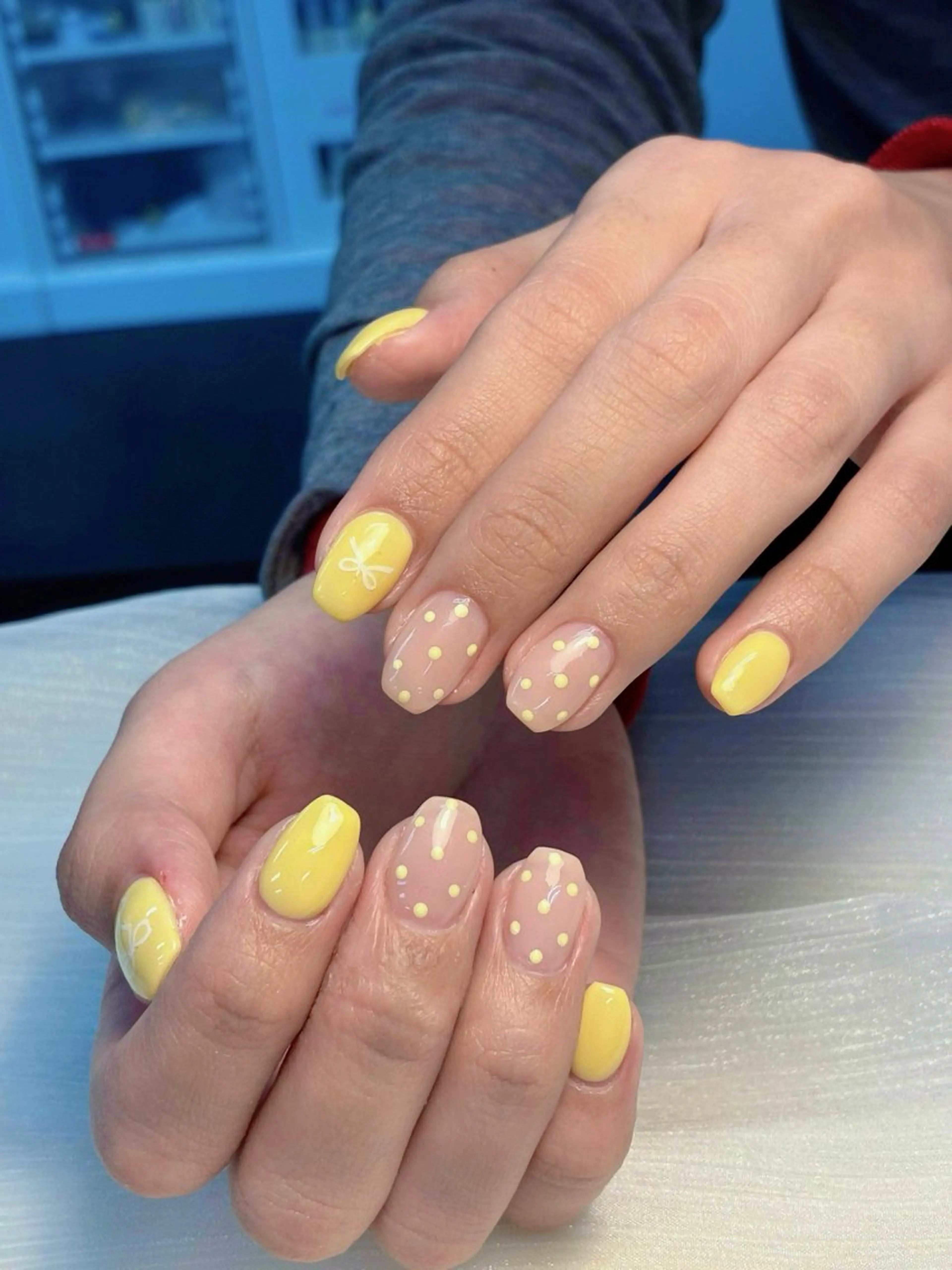 ネイル 韓国ネイル 持ち込み ニュアンスネイル ネイルチップ 冬ネイル LISA ANA.CHUOのネイルデザイン