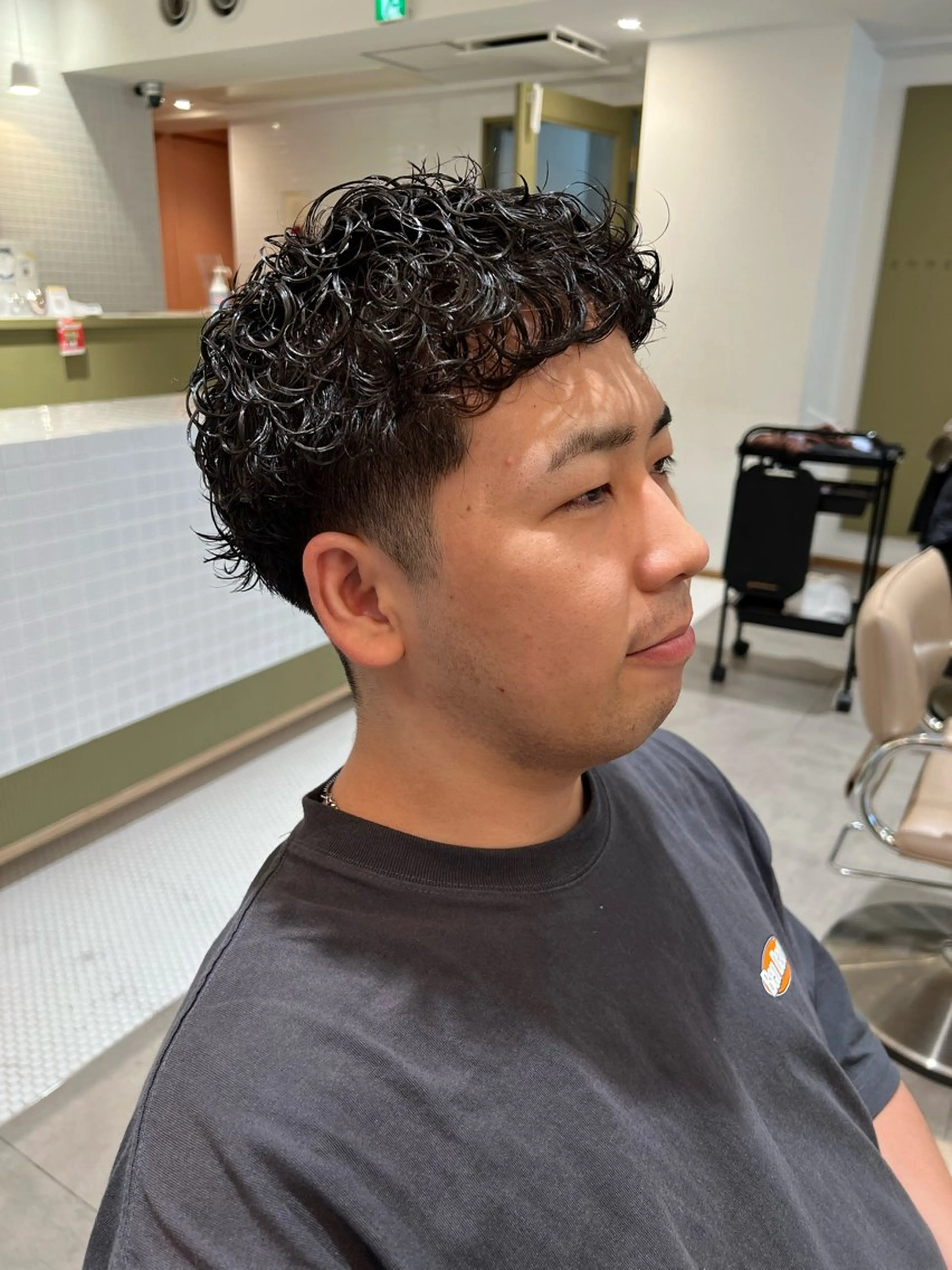 パーマ メンズ パーマ メンズカット /パーマ🍀田畑玖音のヘアスタイル