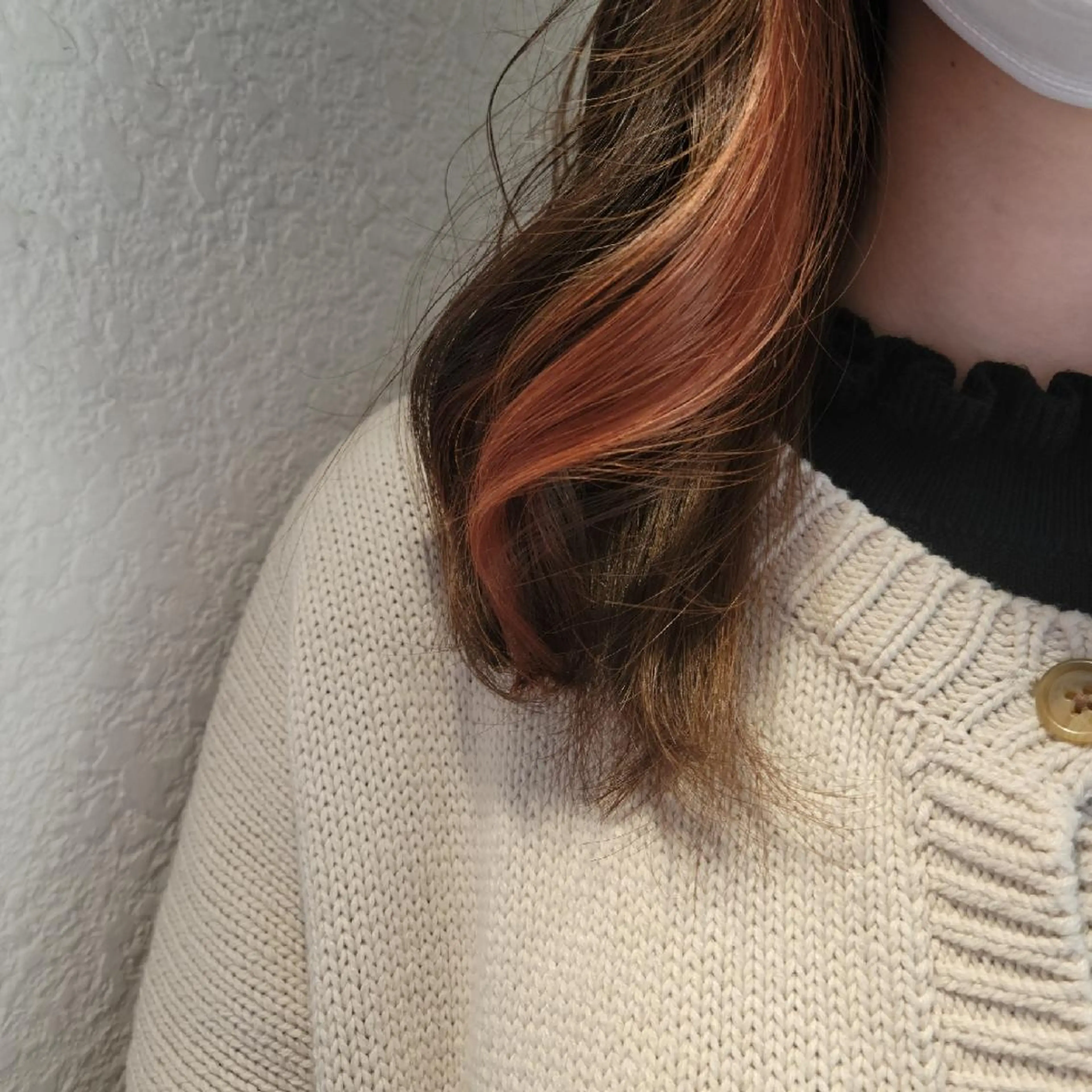 セミロング ヘアカラー トリートメント 🇰🇷透明感×ハイ トーン🌟tomoのヘアスタイル