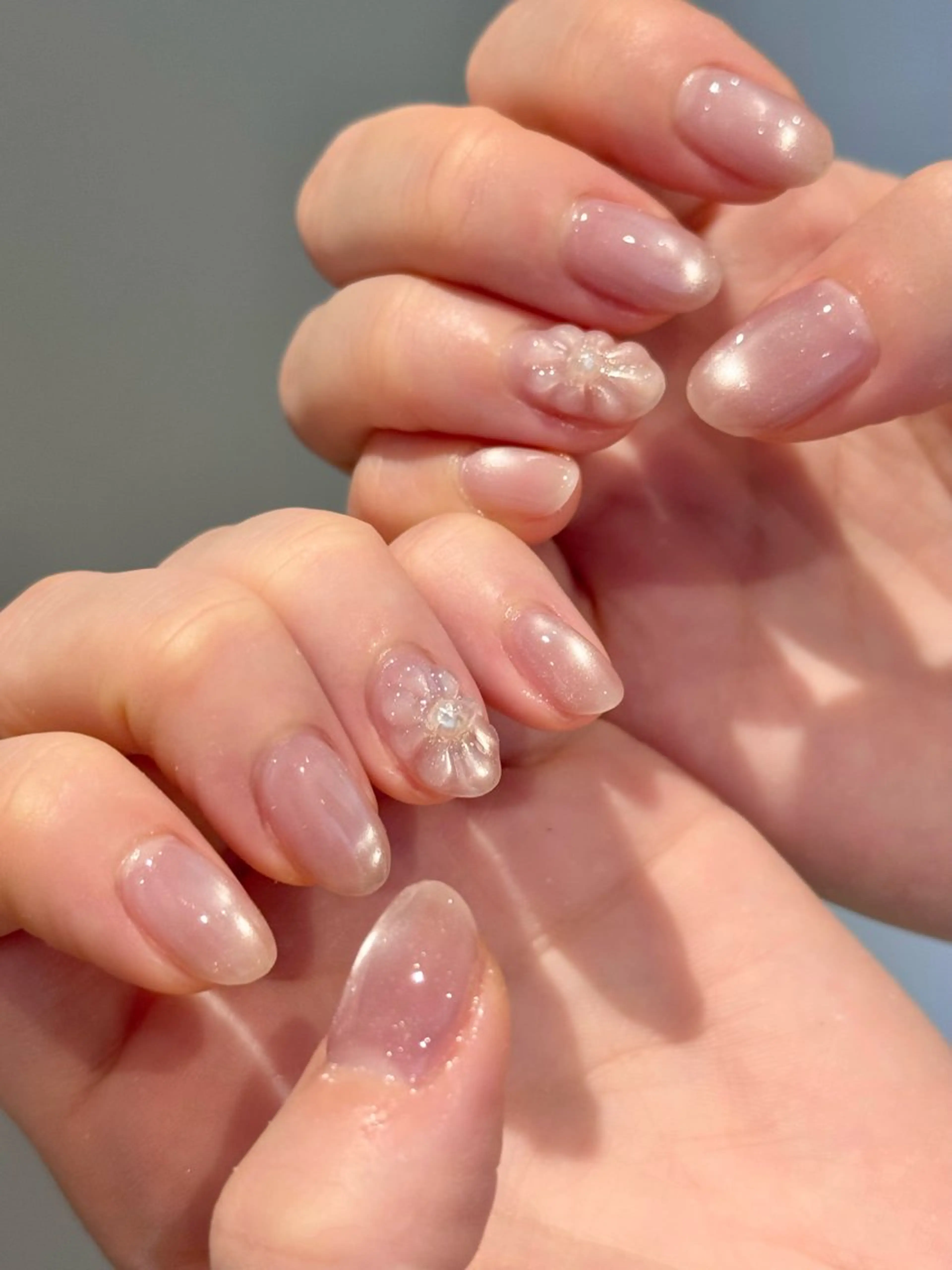 ネイル フラワーネイル マグネットネイル ぷっくりネイル 【 enn 】 Uzuka Yukaのネイルデザイン