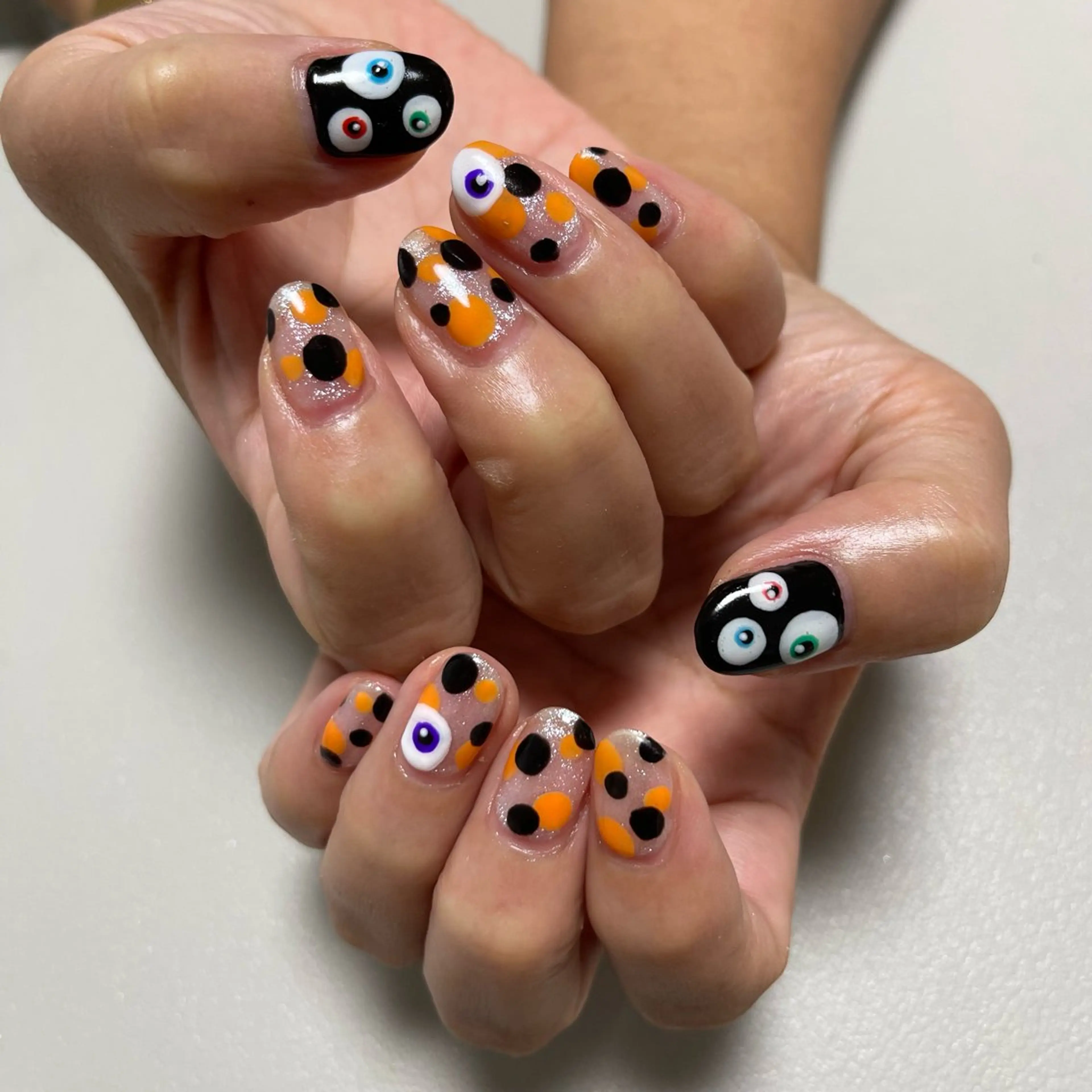 ネイル ハロウィン Luccica nailのネイルデザイン