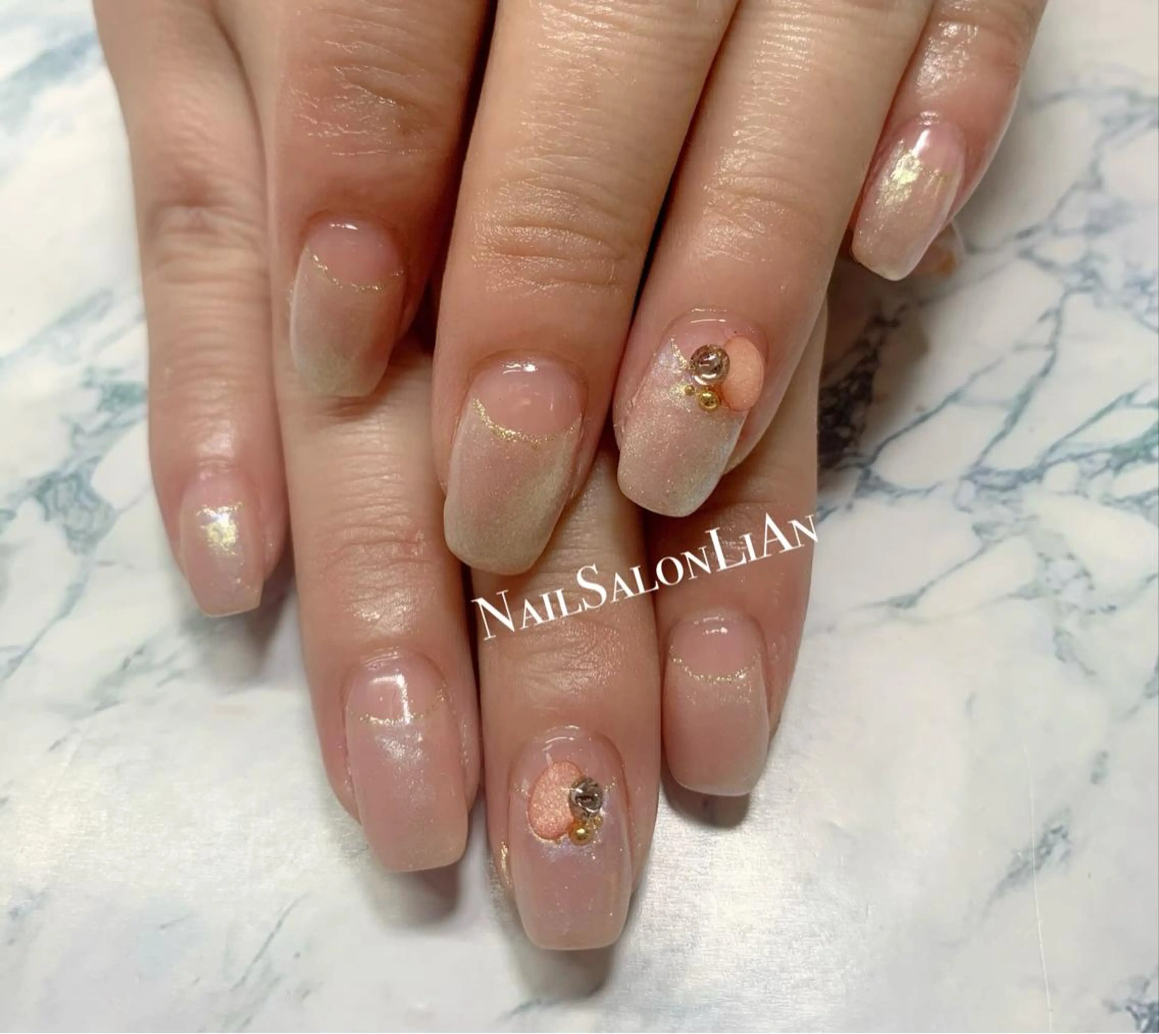 ネイル ハンドネイル NailSalon LiAnのネイルデザイン