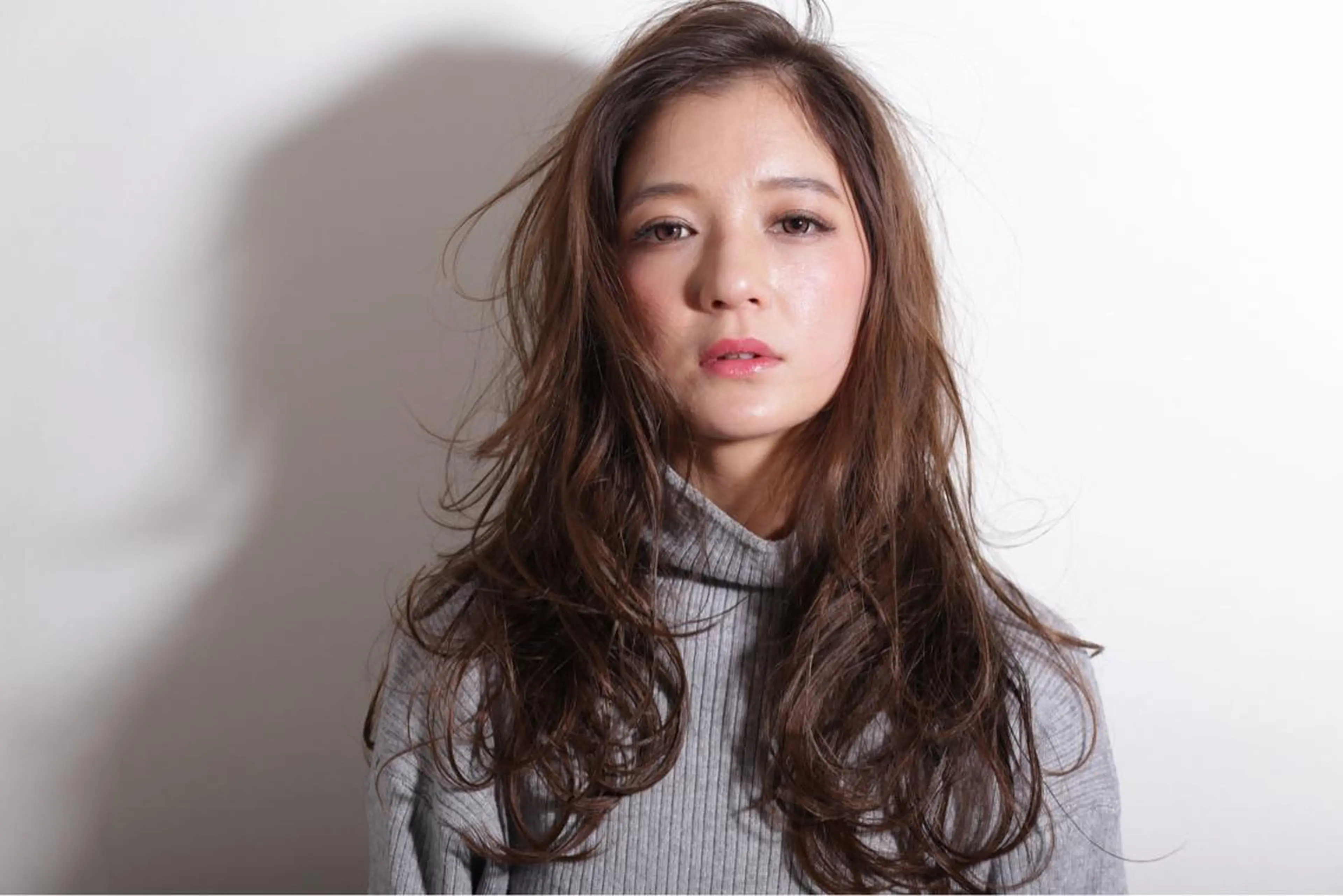 ロング カラー ブラウンカラー 縮毛矯正/髪質改善 /ブリーチ/東陽町✨のヘアスタイル