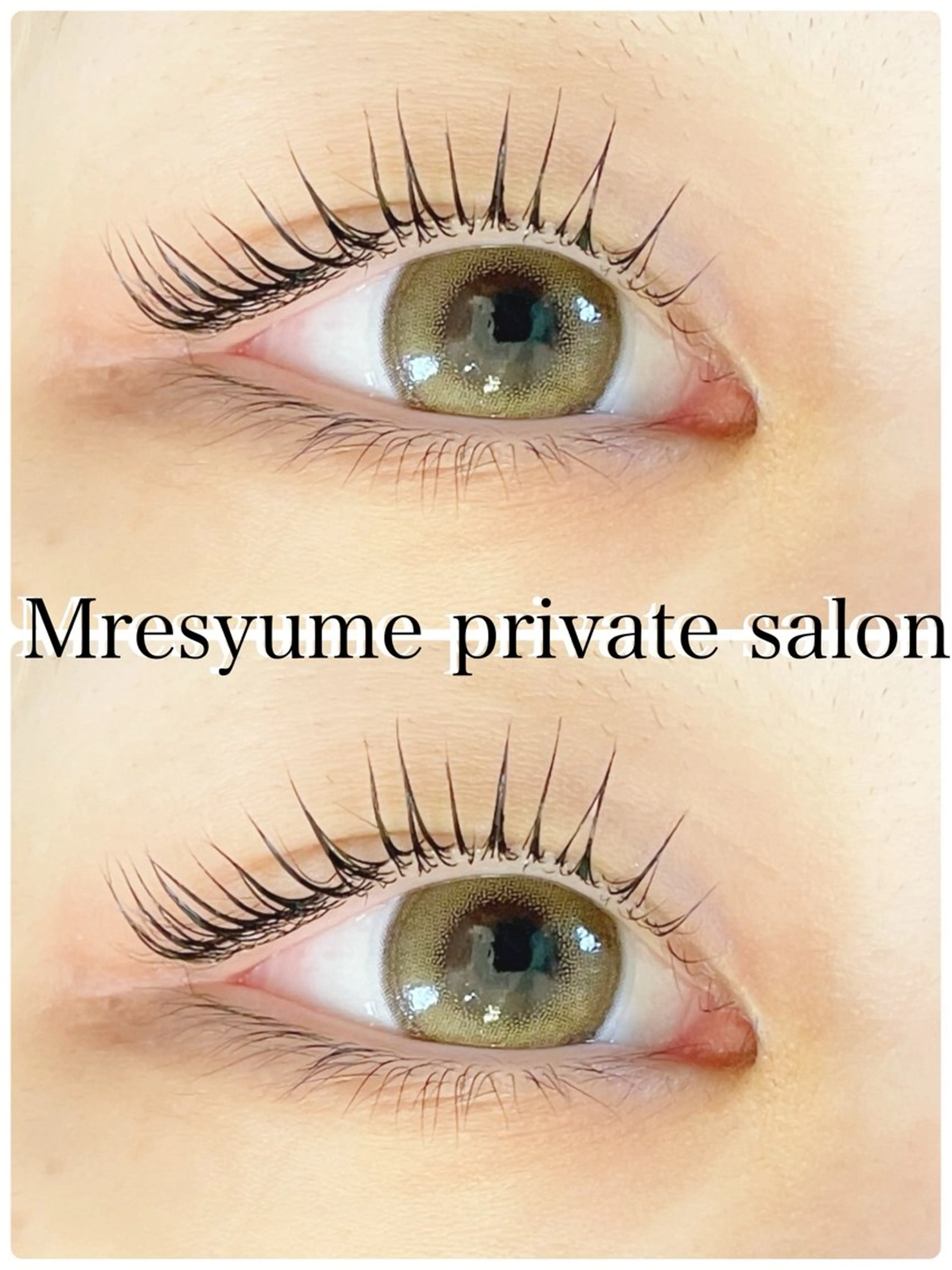 マツエク・マツパ マツパ Mresyume MAYUのマツエク・マツパデザイン