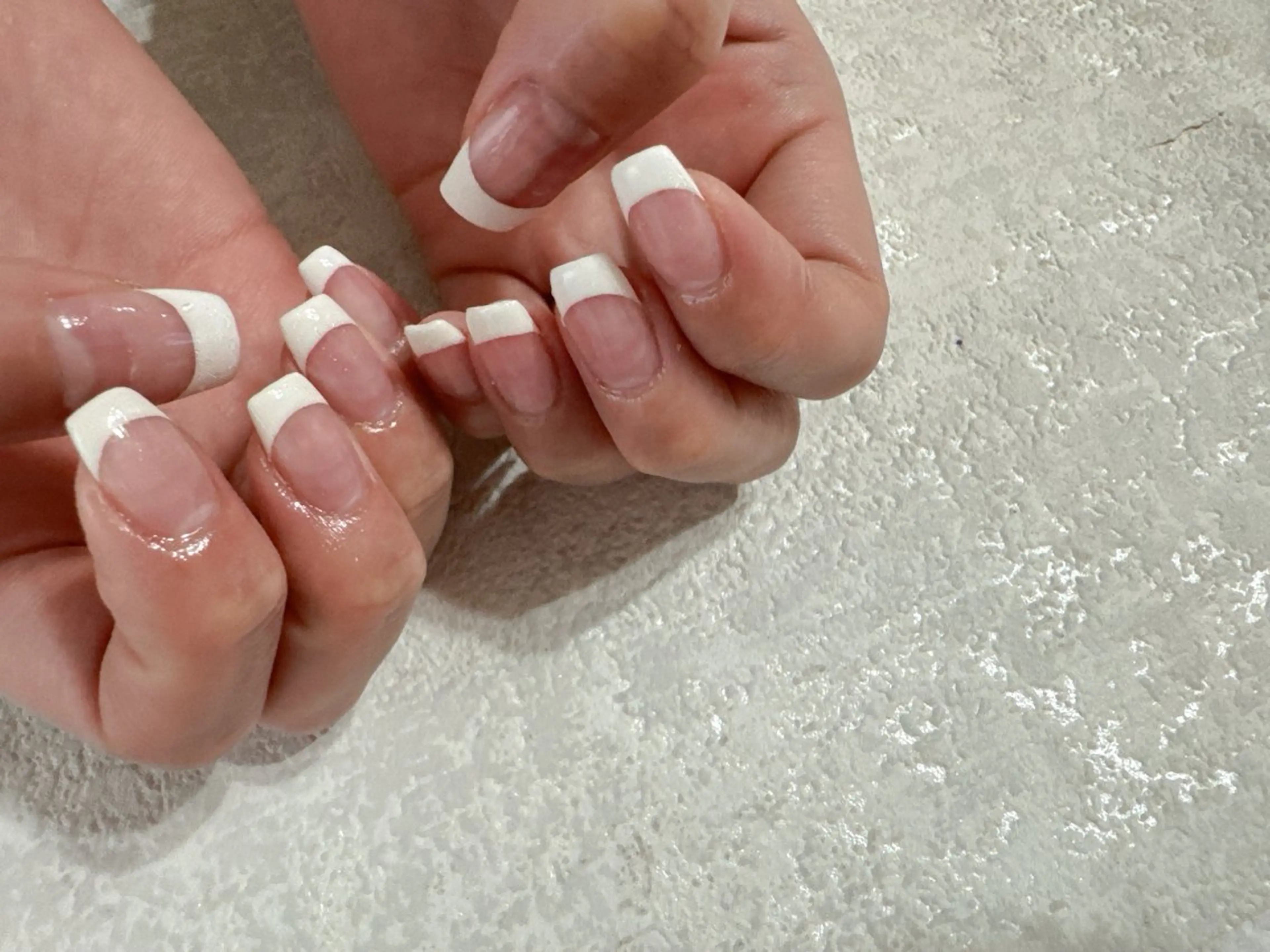 ネイル フットネイル フレンチネイル ジェルネイル オフィスネイル パラジェル kikinail 溝の口のネイルデザイン