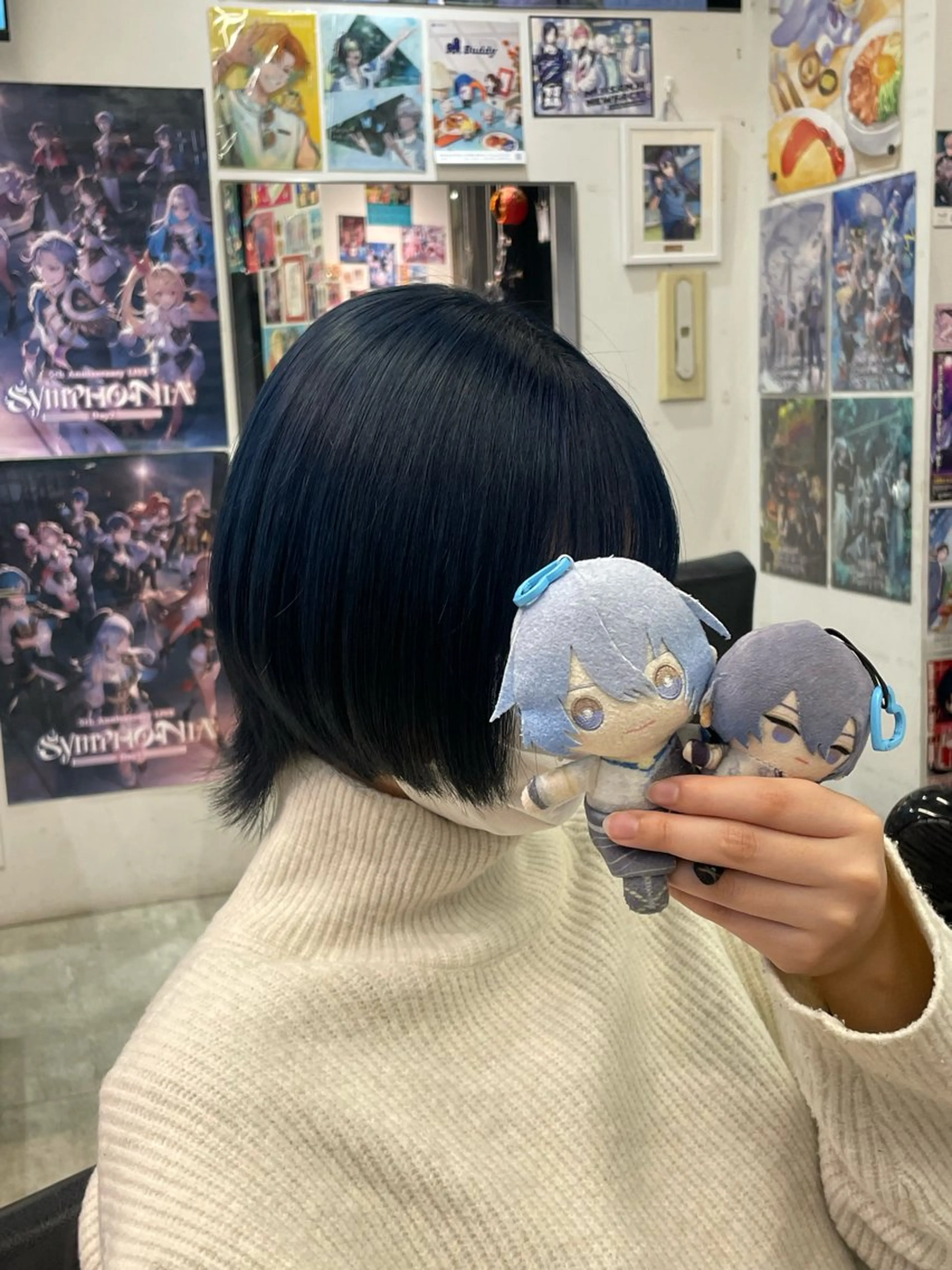 ショート カラー 💖推しカラー💖 オタク美容師✂ゆづきのヘアスタイル