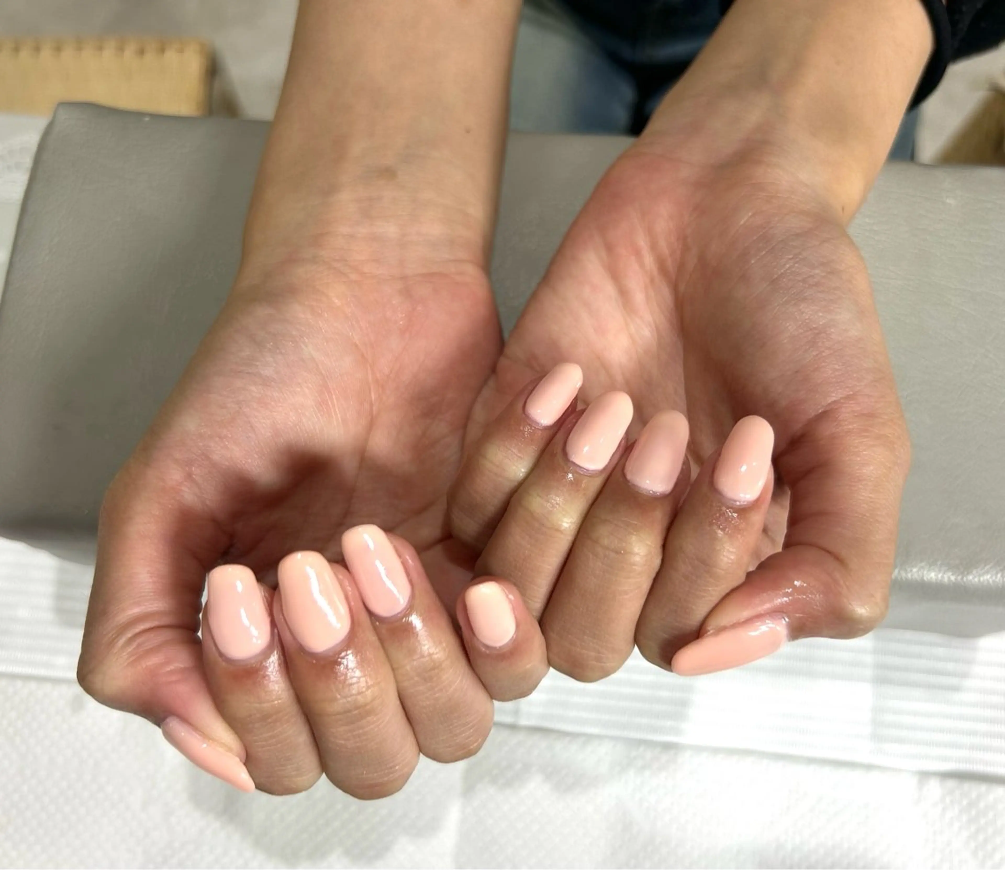 ネイル ワンカラーネイル 北千住 田中ひよりのネイルデザイン