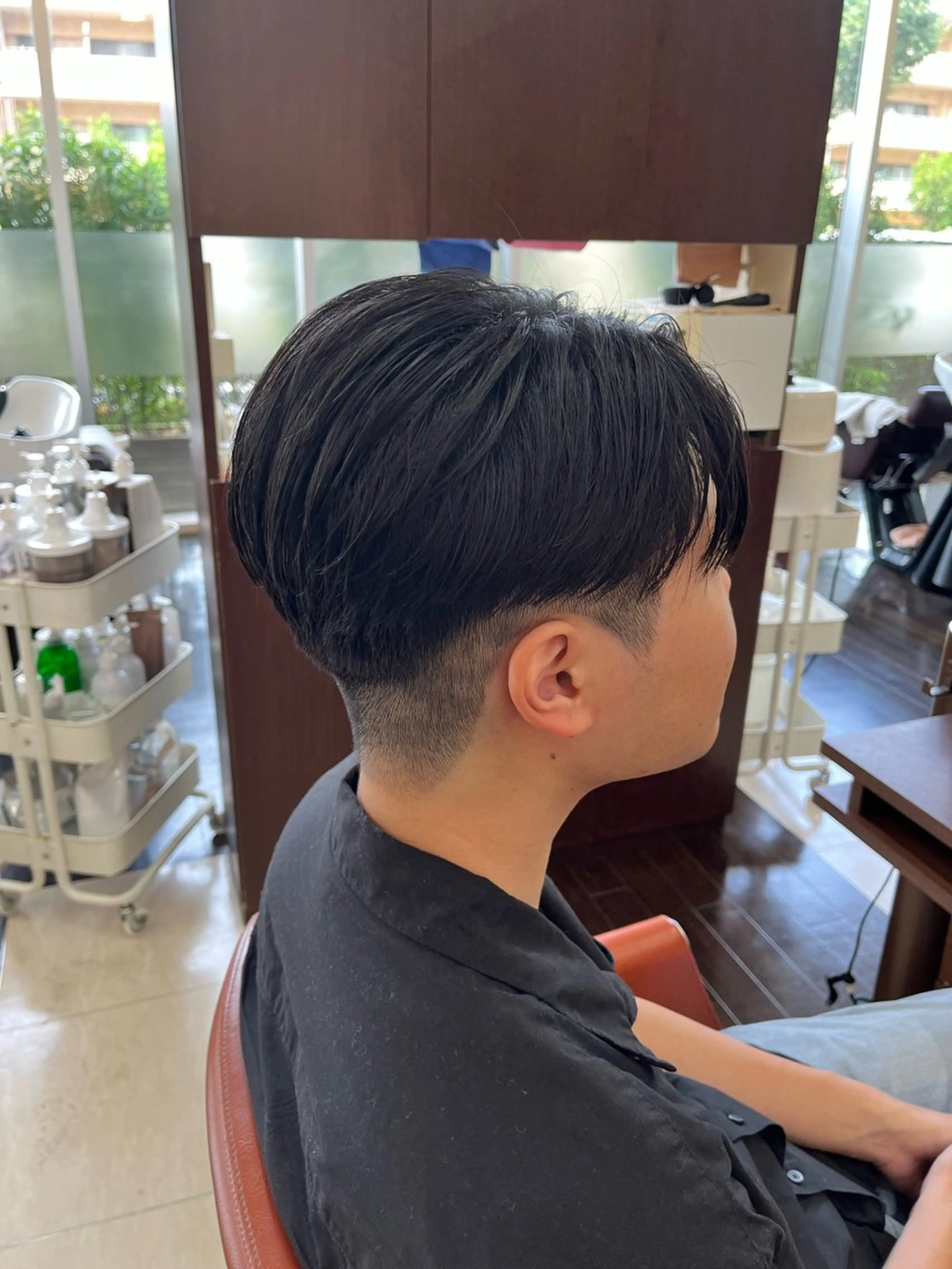 ショート メンズ センターパート 🧊メンズ特化🧊 高木航希のヘアスタイル