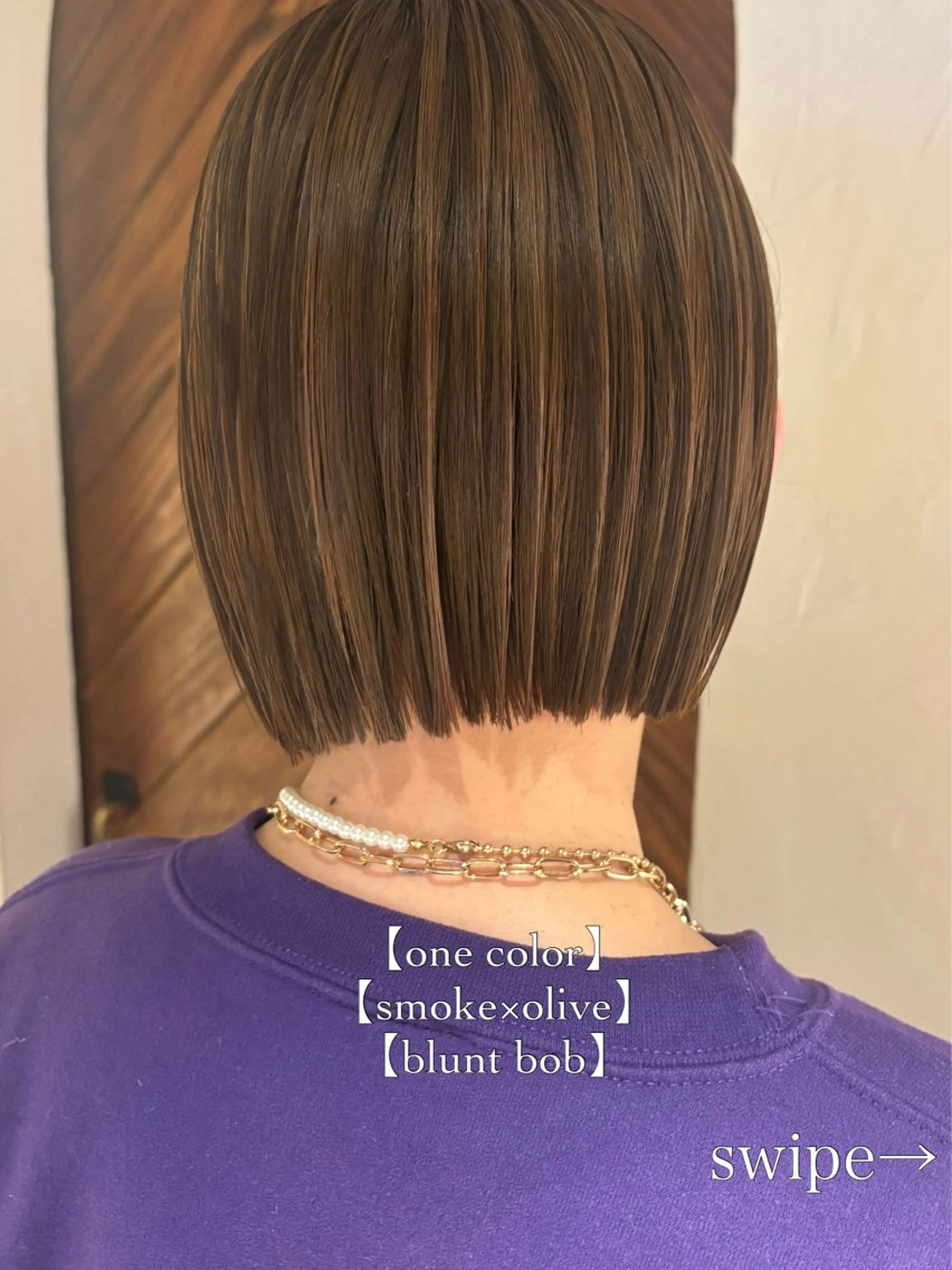 ミディアム カラー カット ヘアカラー ⌇🌹透明感カラー 🌹ᴍᴇɢᴜᴍɪ ⌇のヘアスタイル