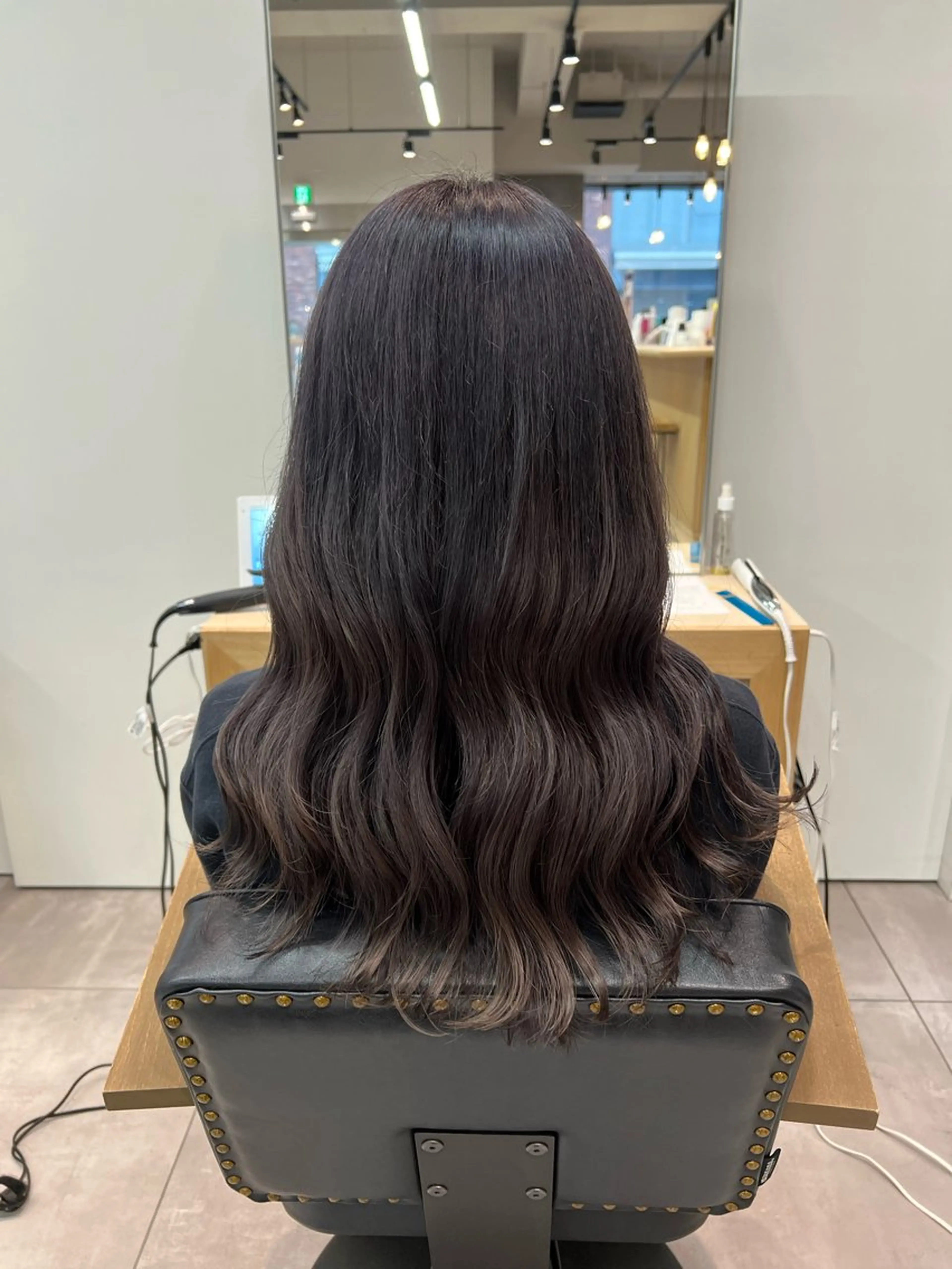 ロング カラー ヘアカラー トリートメント 🌞レイヤー×カラー 前川那津美🌞のヘアスタイル