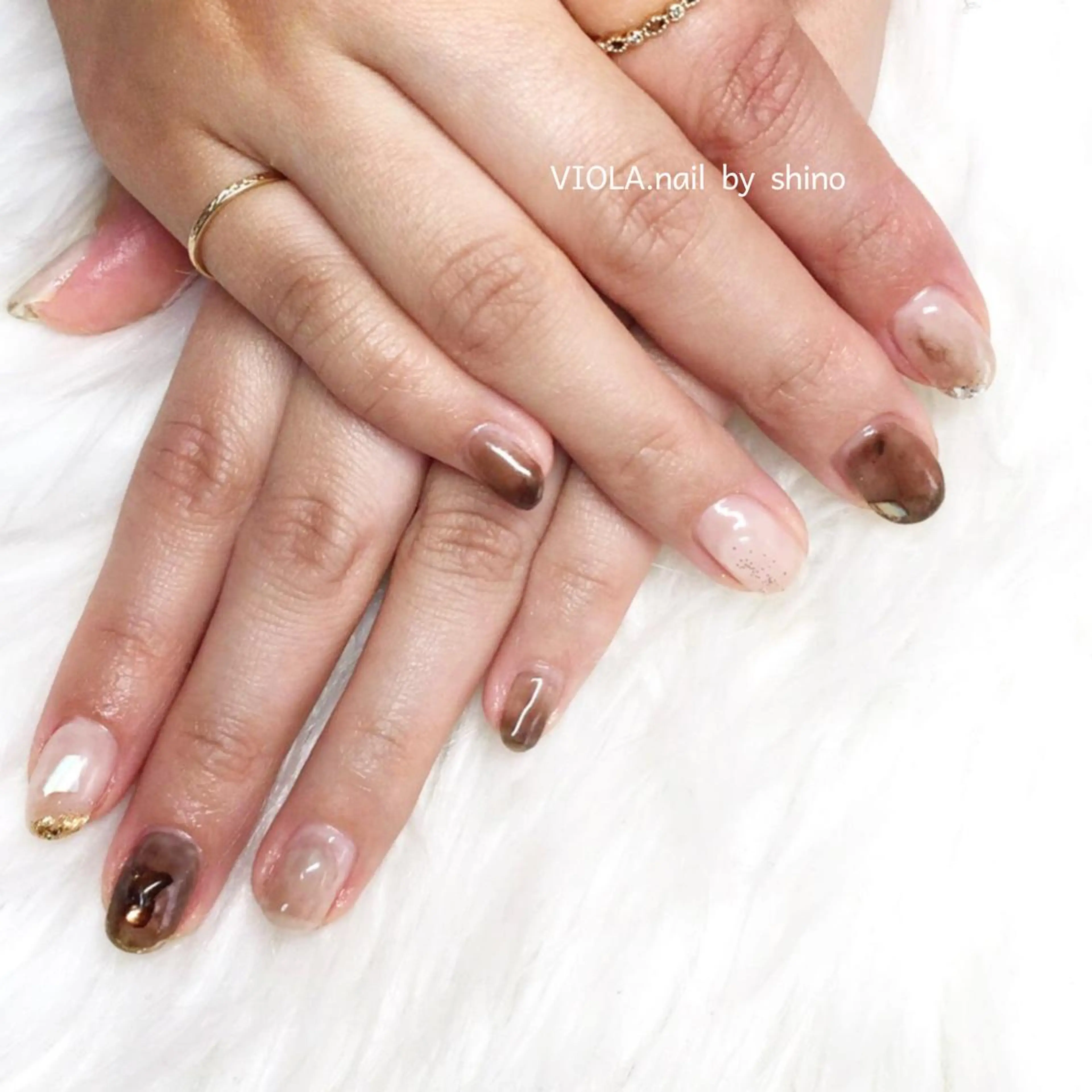 ネイル ハンドネイル VIOLA .nailのネイルデザイン