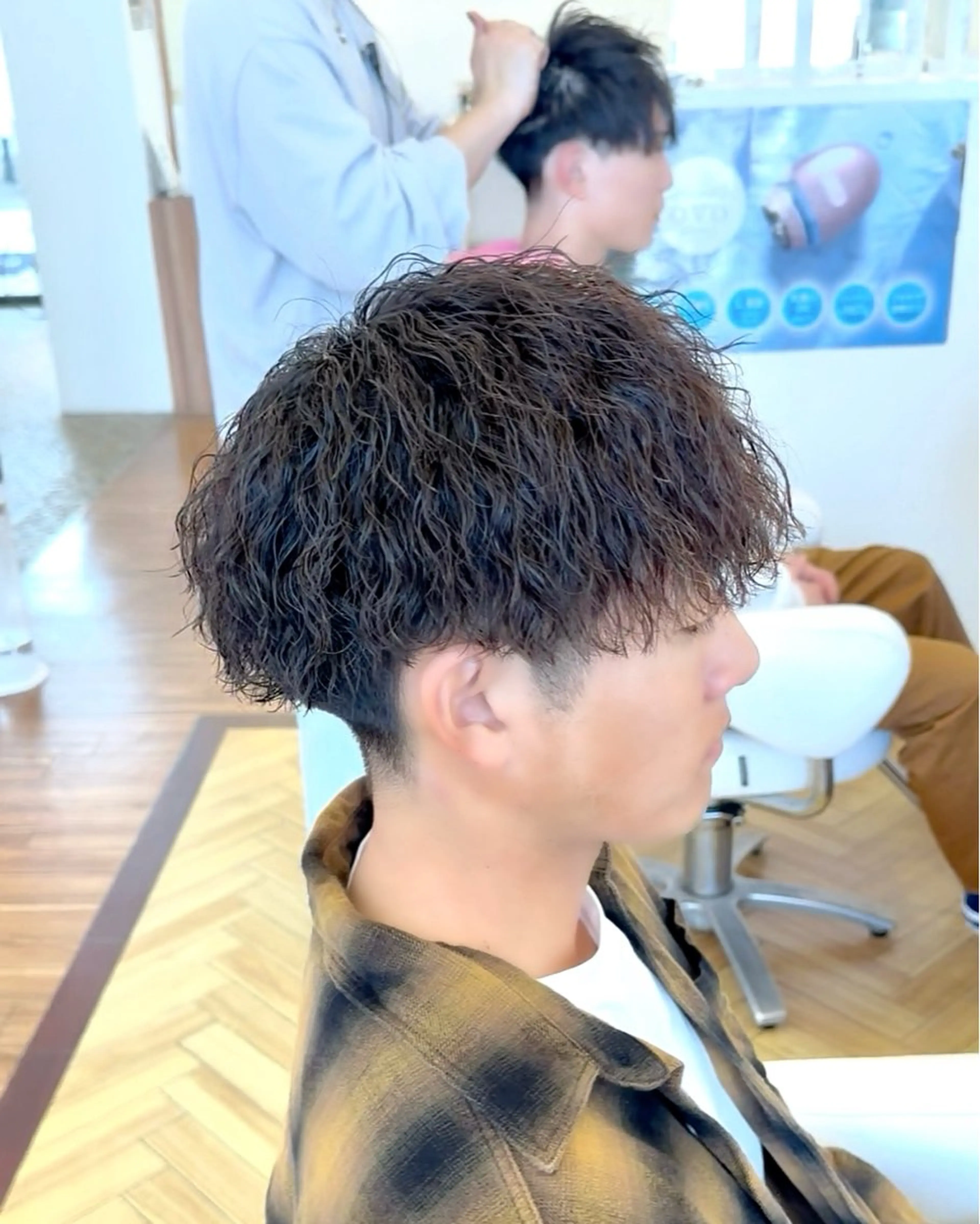 パーマ メンズ マッシュ ☆★メンズ特化★☆ 川地由麿のヘアスタイル