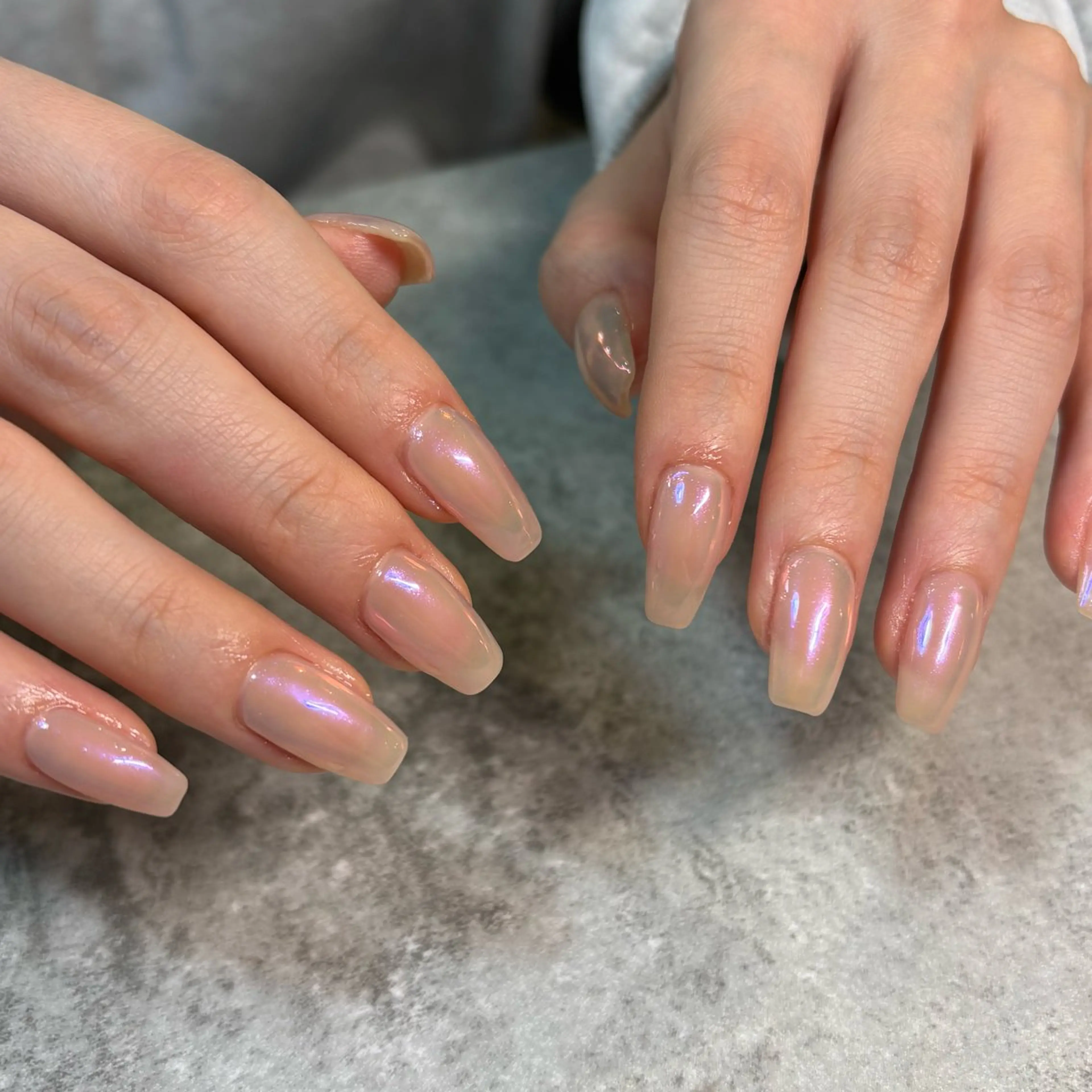 オーロラ or ミラーワンカラー（オフあり）の写真