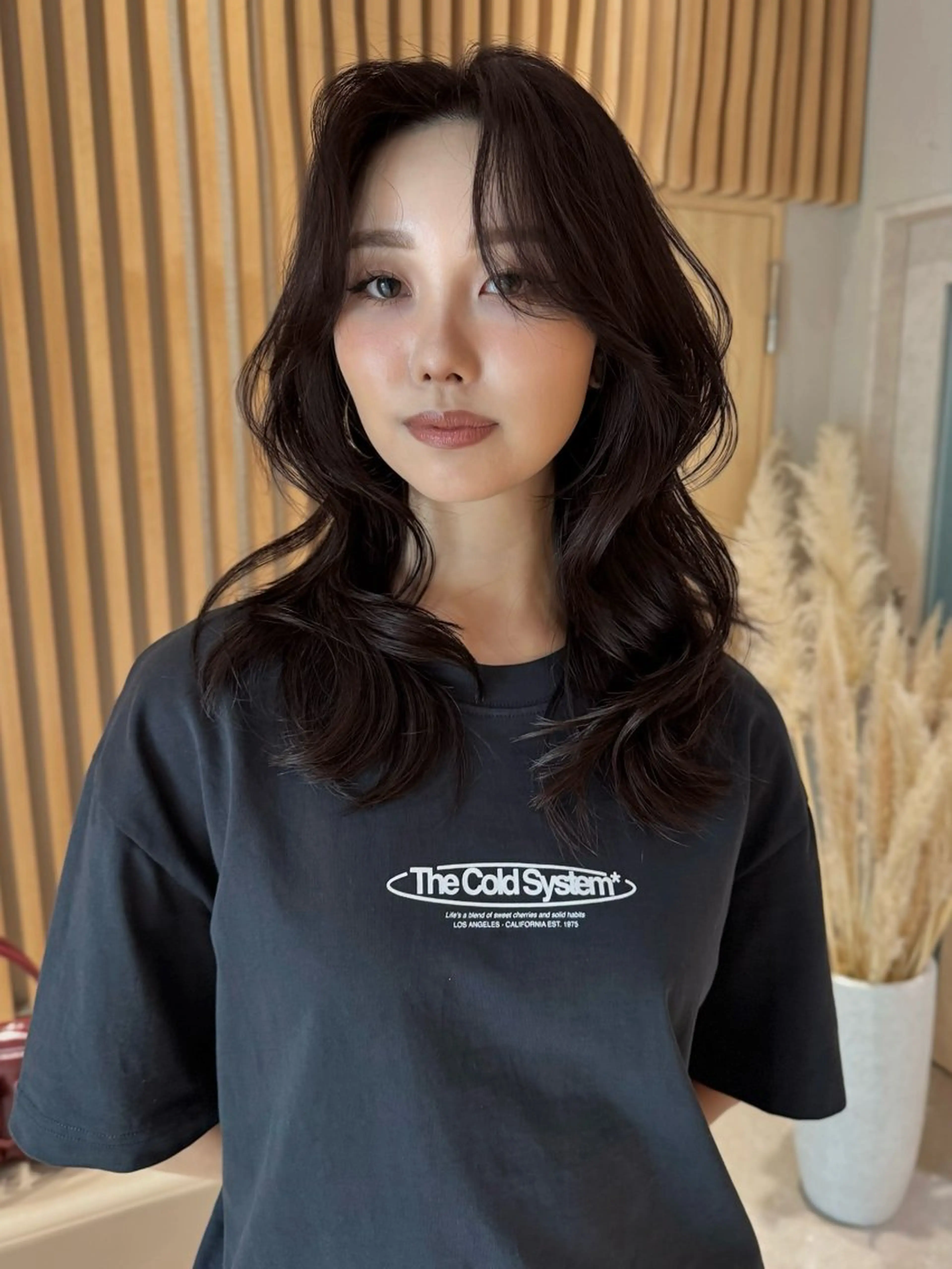 セミロング 🩵縮毛矯正・ボブ 岩原朋也🩵のヘアスタイル