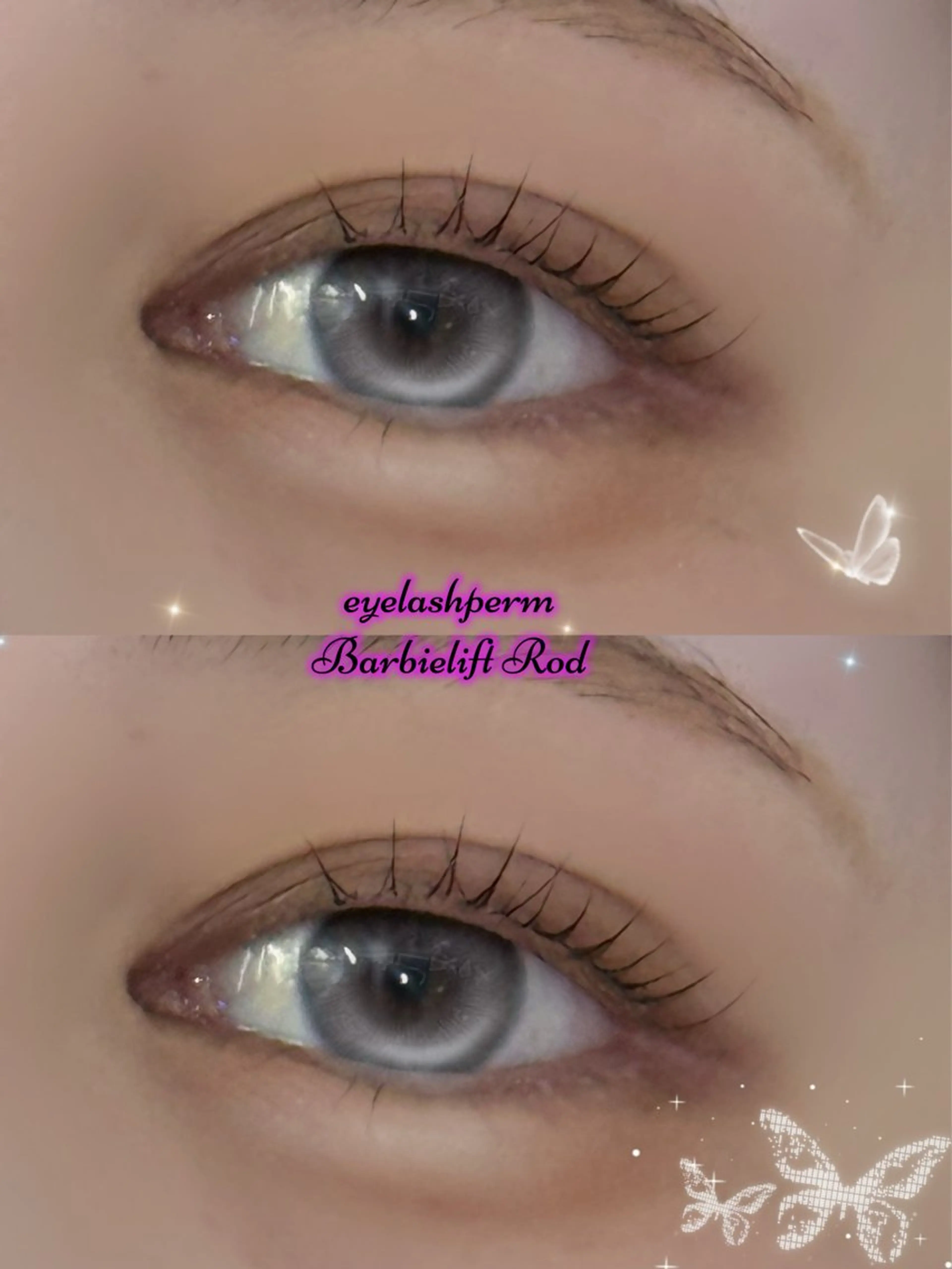 マツエク・マツパ バービーラッシュリフト bloom kurumiのマツエク・マツパデザイン