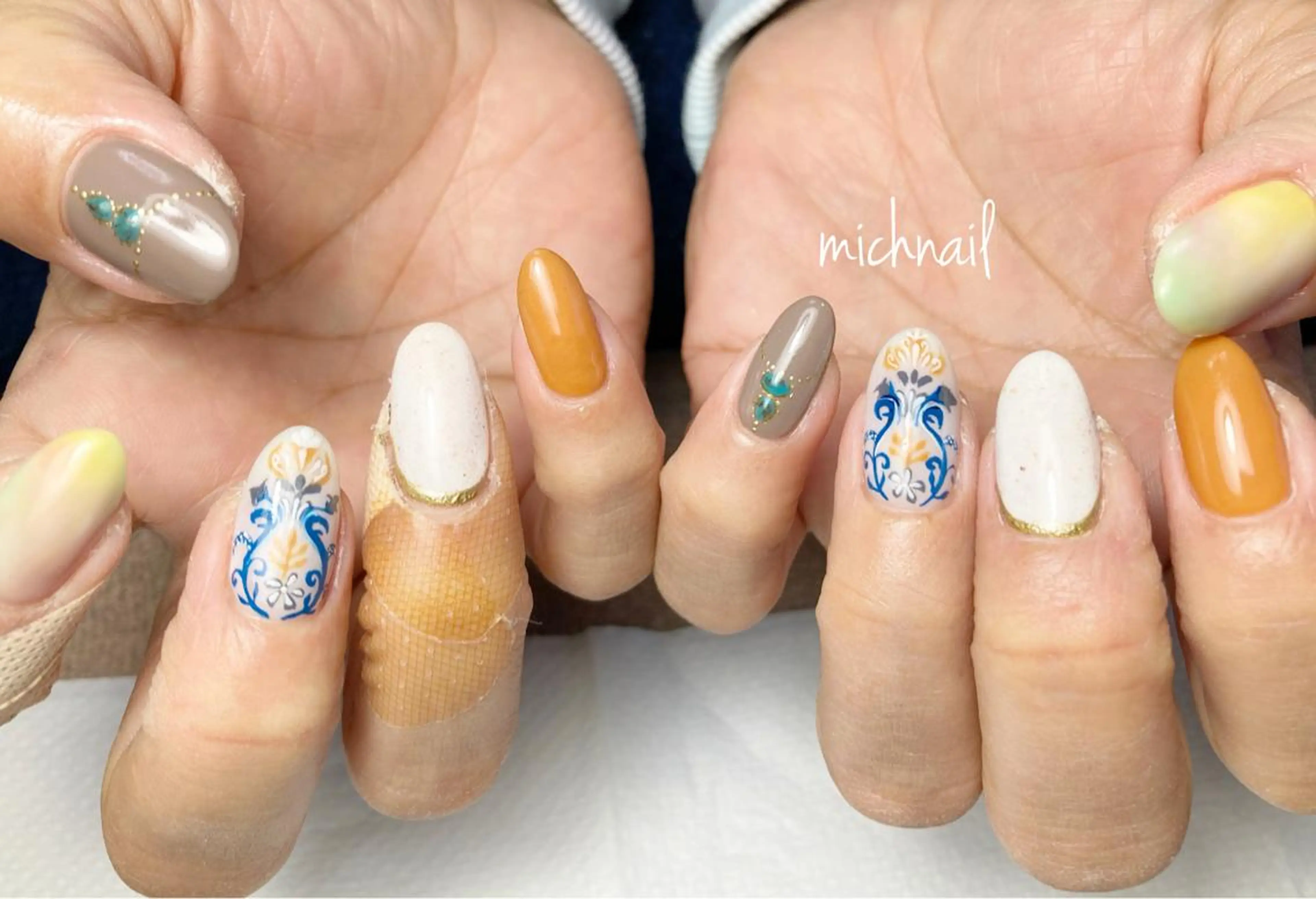 ネイル 持ち込み eni. by michのネイルデザイン