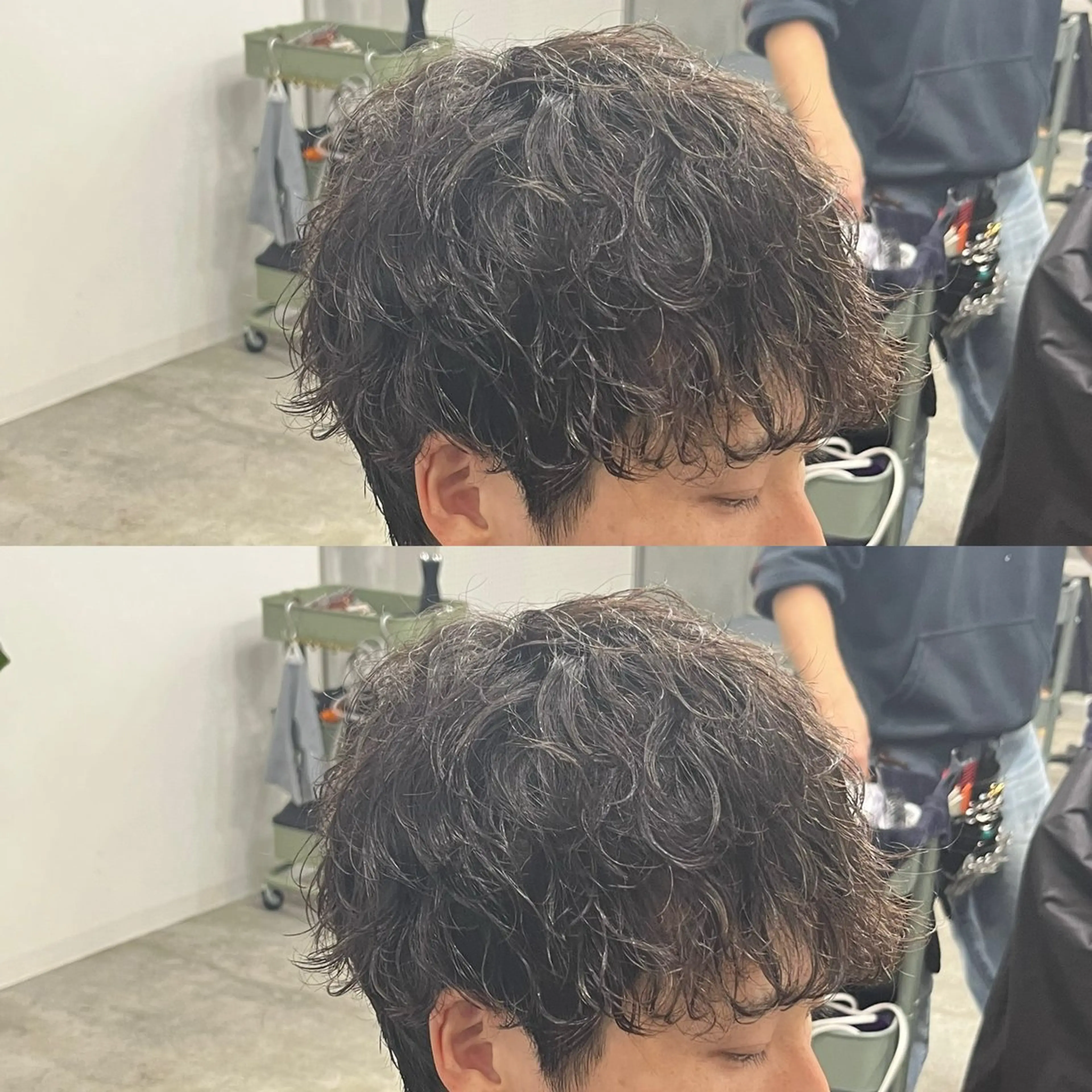ショート パーマ メンズ カット パーマ メンズ満足度No.1 代表　北野拓海　蕨のヘアスタイル