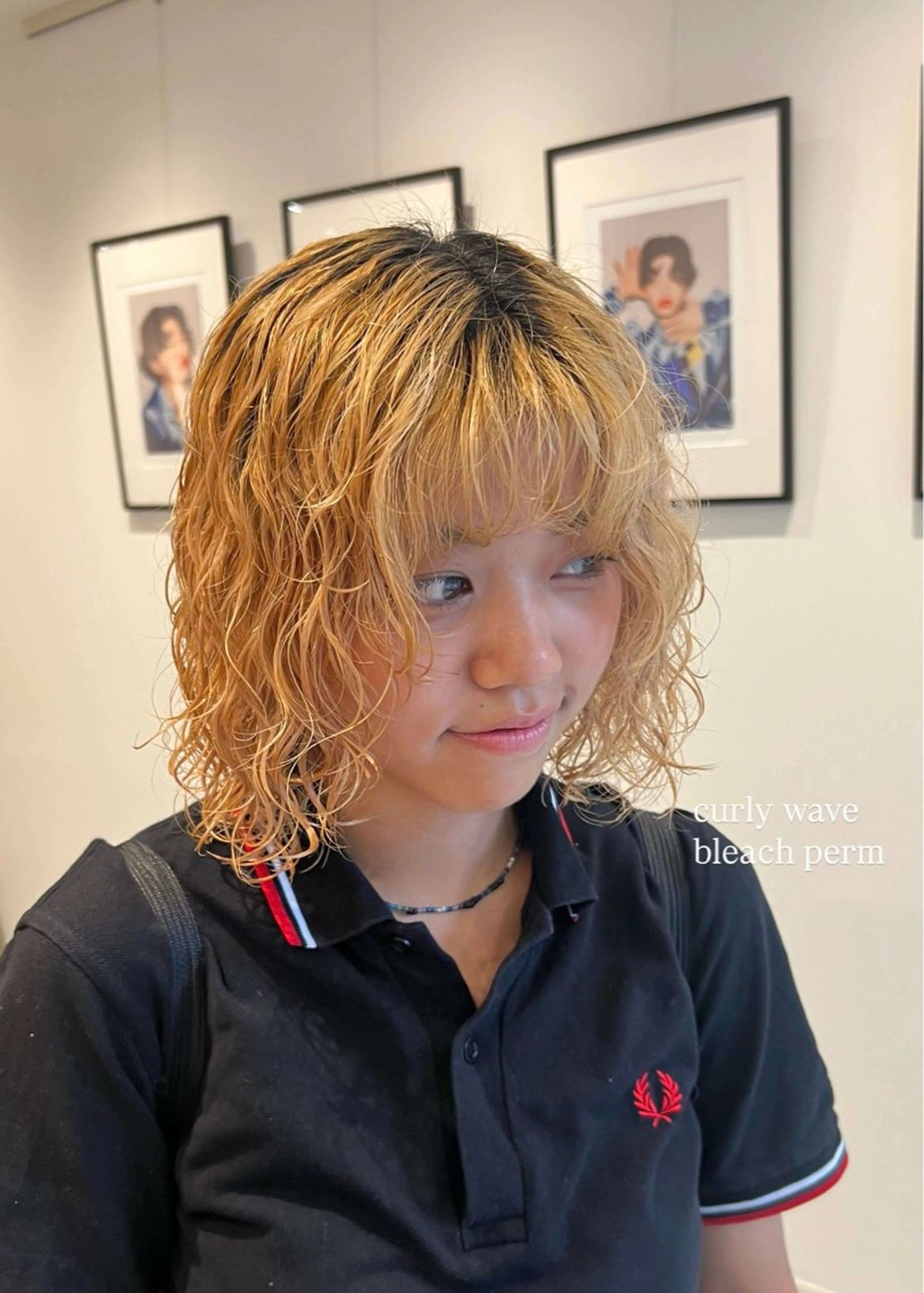 ショート カット パーマ トリートメント CYAN. 矢場町店所属・パーマ/名古屋パーマ / コデラ ナナホのヘアスタイル