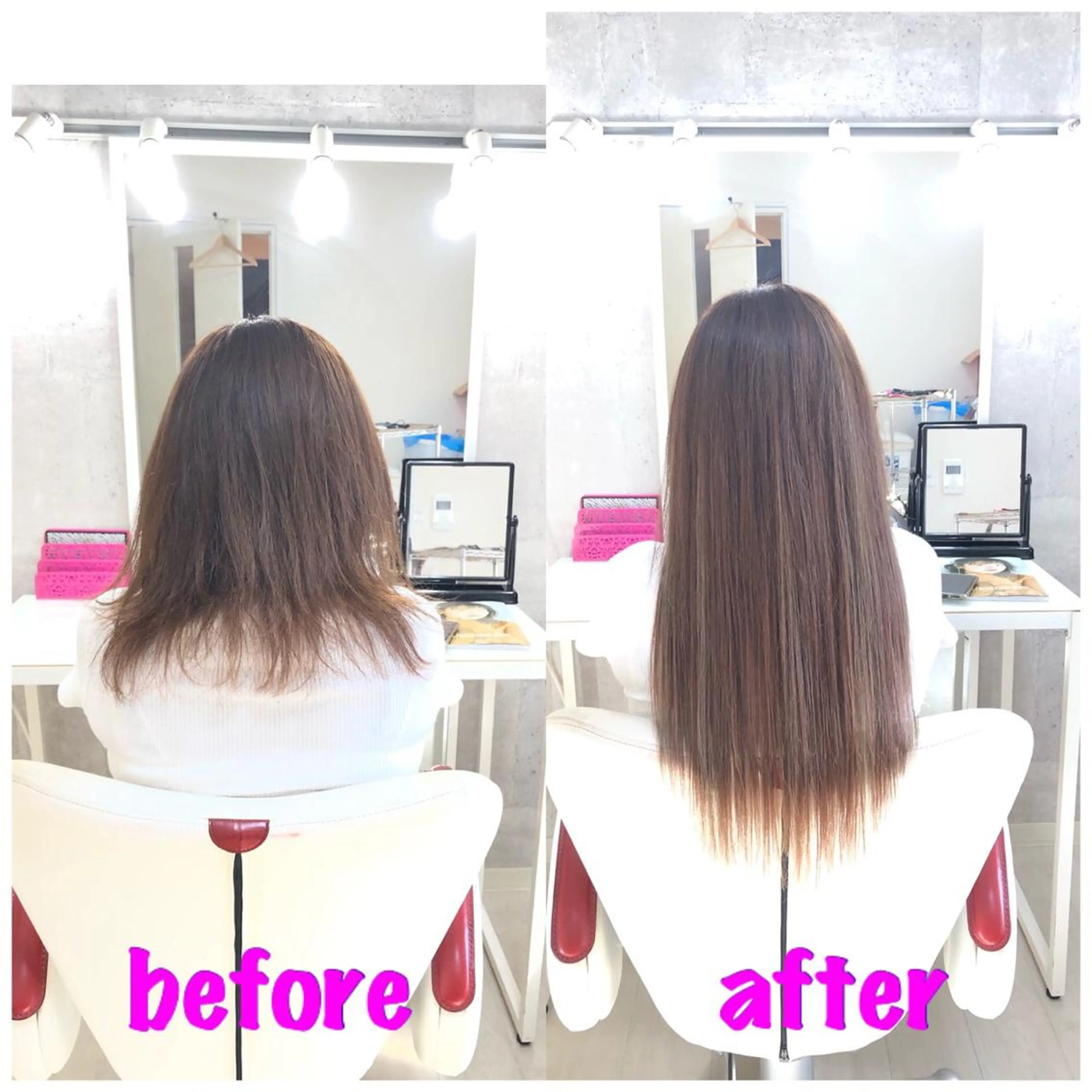 ロング エクステ 🌸ドレスアップ 心斎橋店🌸のヘアスタイル