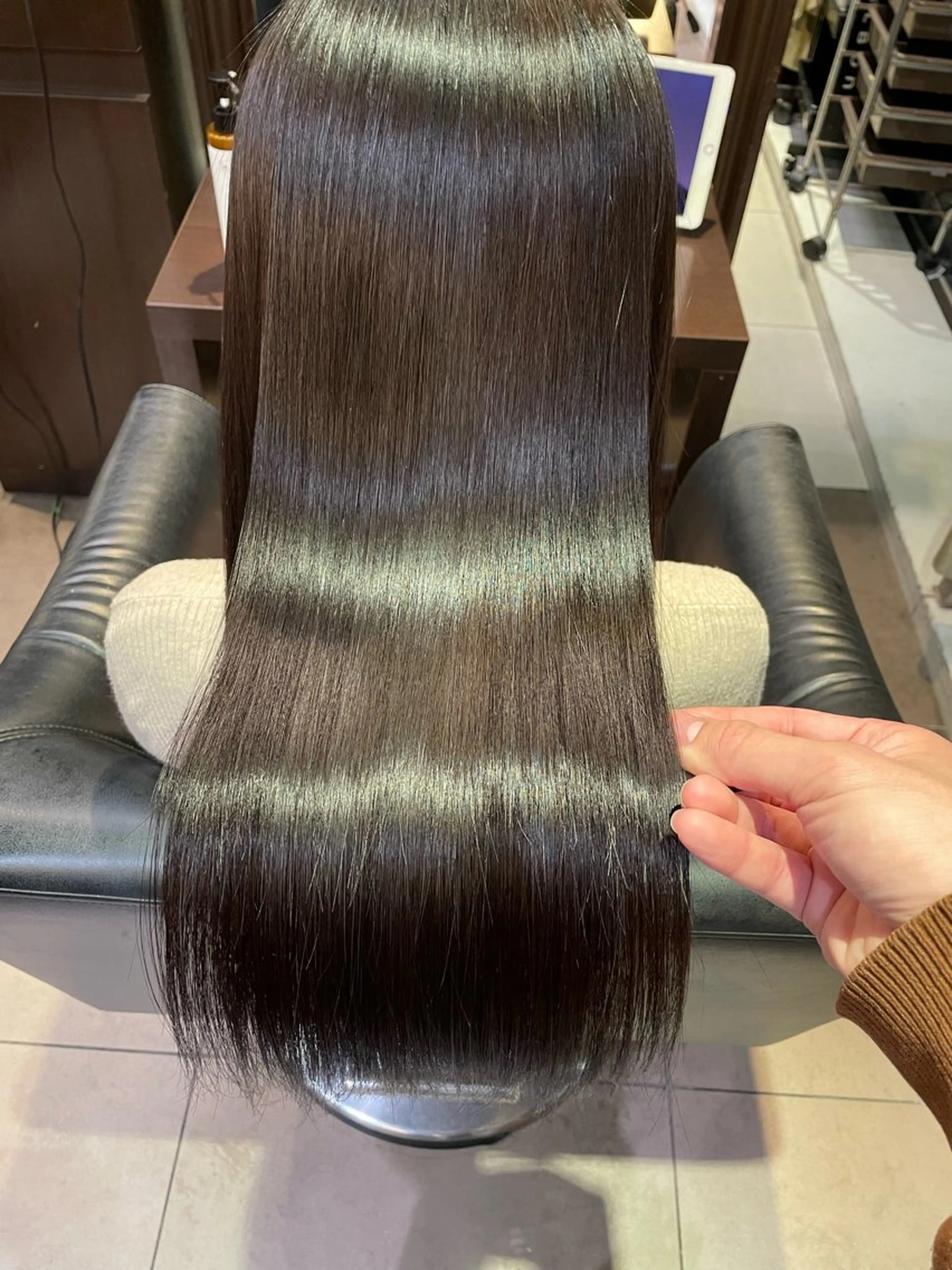 ロング カット トリートメント 心斎橋 美髪職人　近江のヘアスタイル