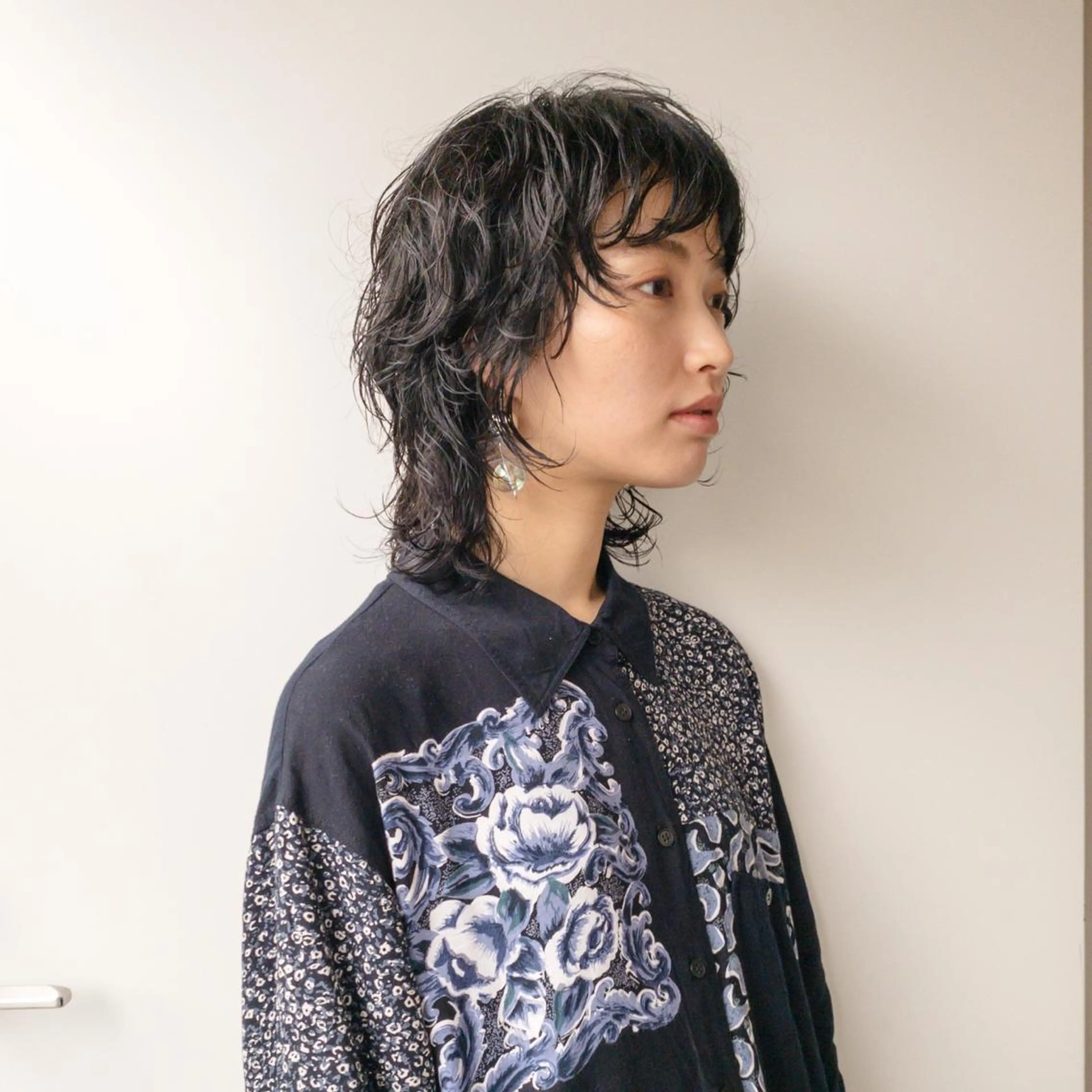 【カット+パーマ+トリートメント】　　　　　　　　　#ウルフカット#ウルフパーマ#パーマの写真