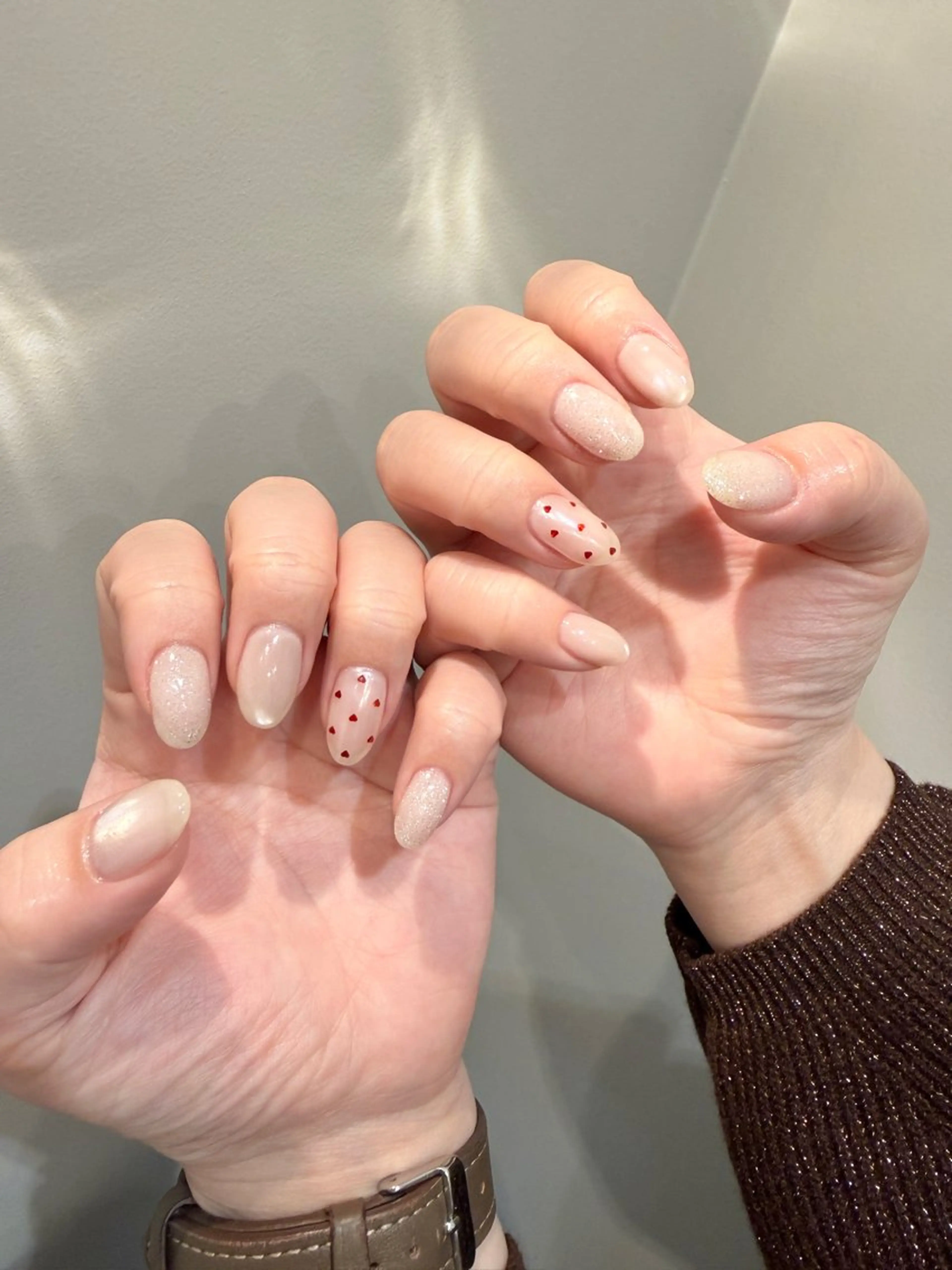 ネイル フラッシュネイル ミラーネイル nail Latteのネイルデザイン