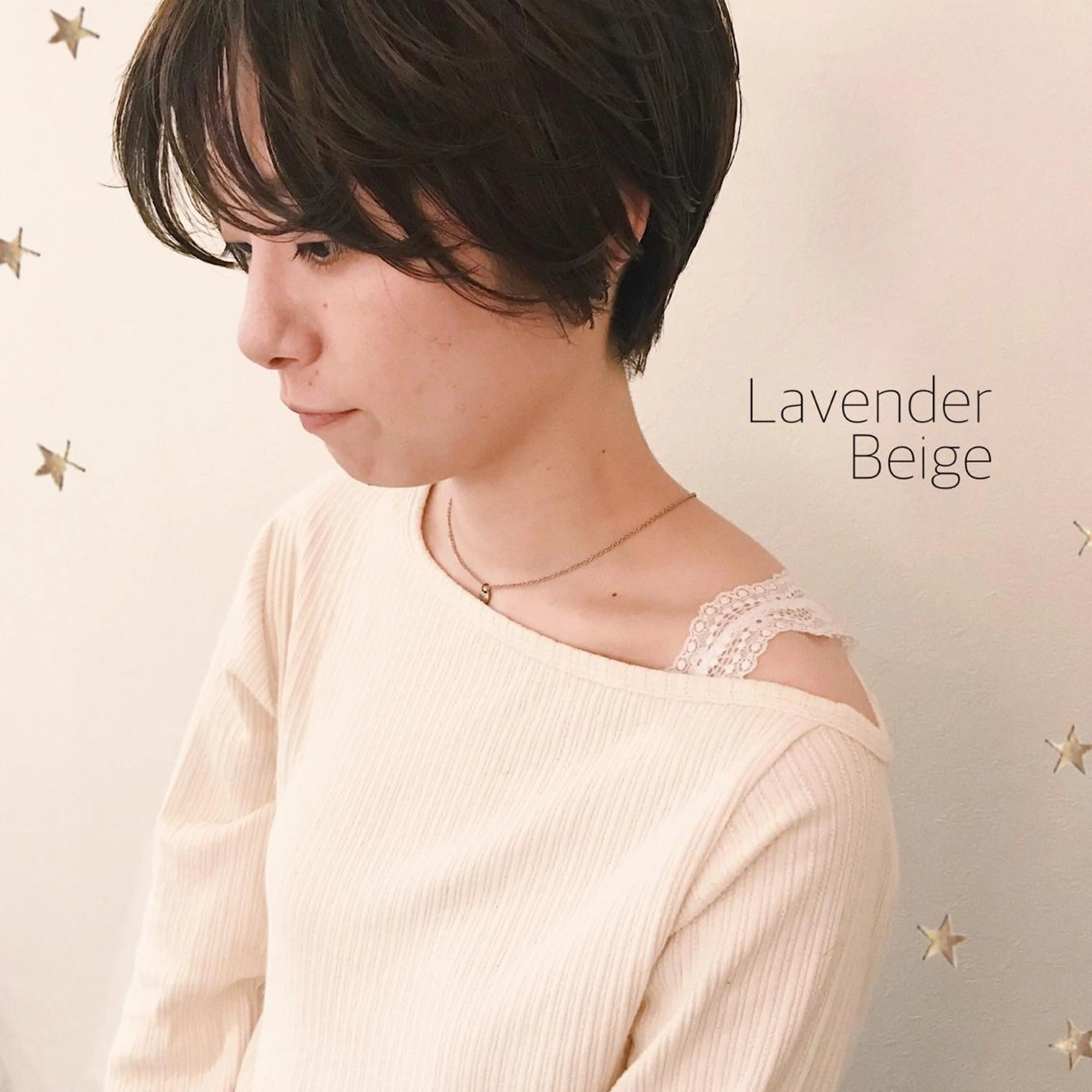 ショート カラー 市川 千夏のヘアスタイル